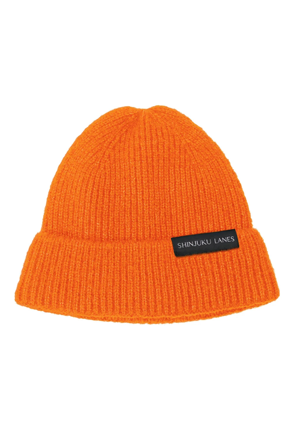 Women’s Yellow / Orange Origin Ribbed Beanie - Flecked Orange One Size Shinjuku Lanes