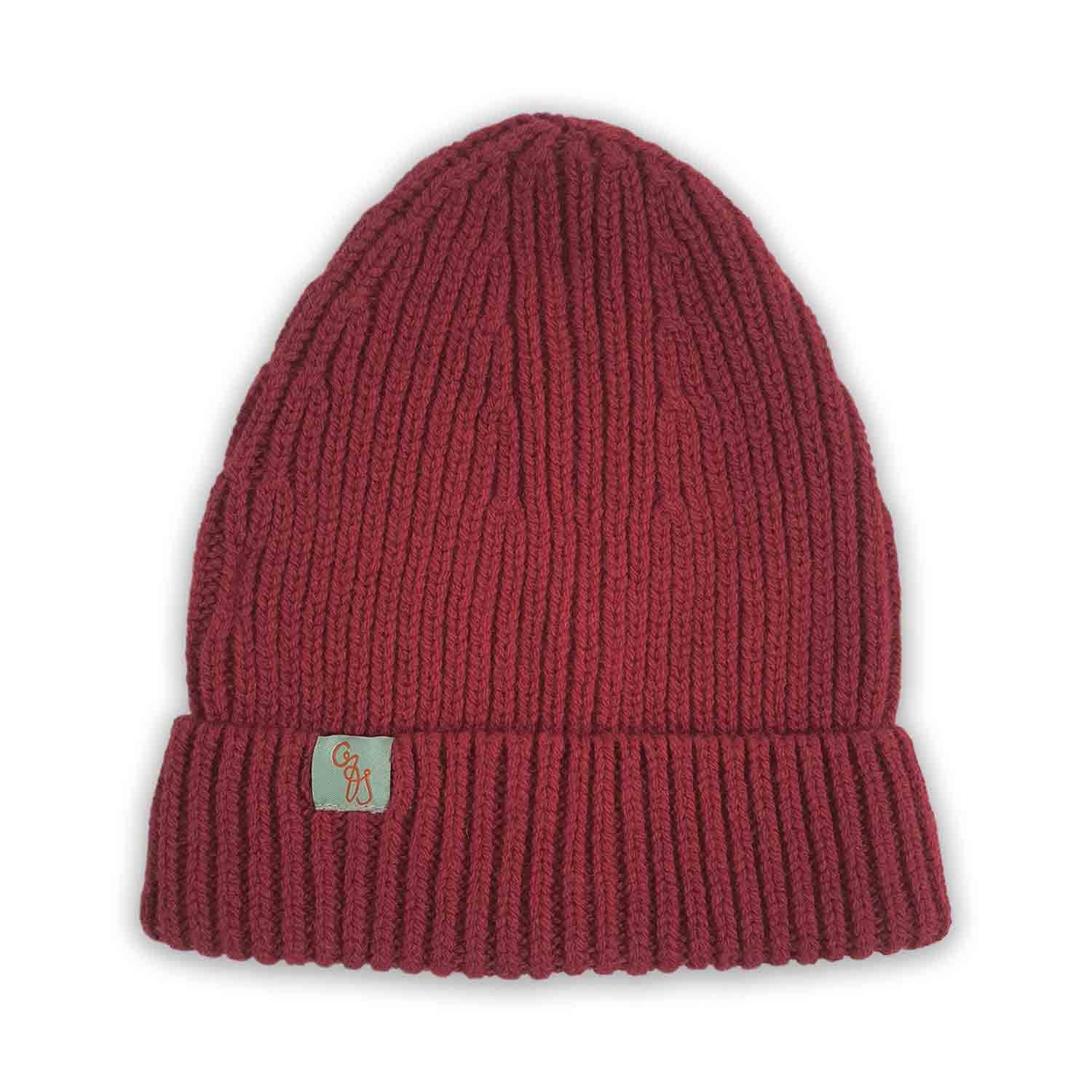 Otto & Spike Men's Beanies - Fixed - Spanish Red In Red