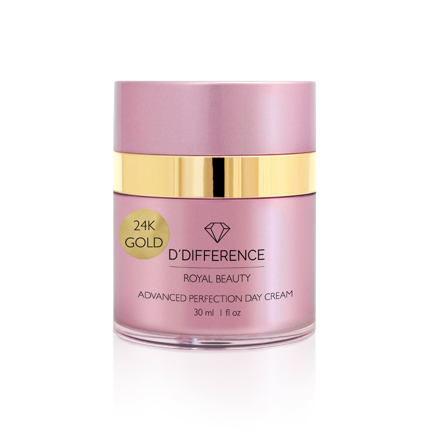 D'difference Gold / Pink / Purple Royal Beauty Advanced Perfection Day Cream With Gold