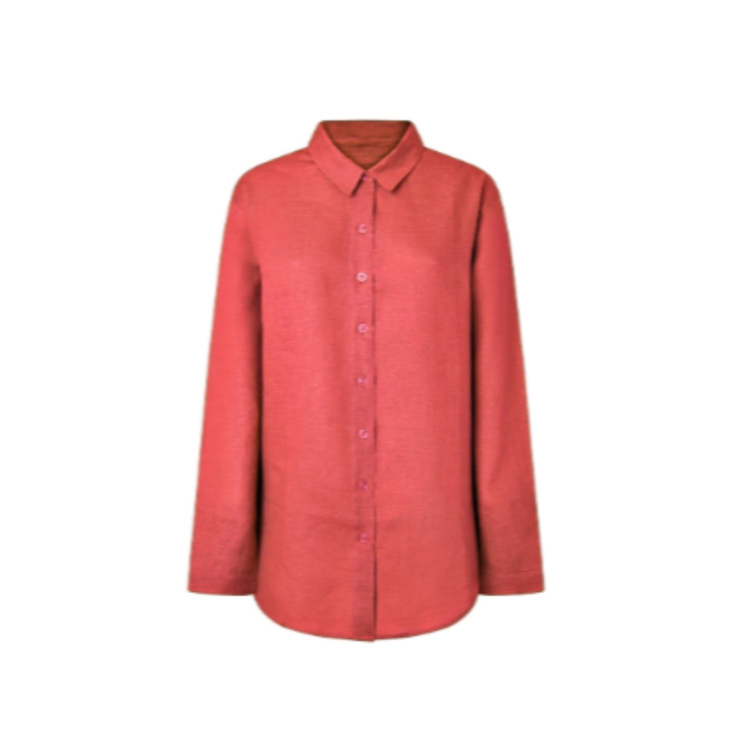 Women’s Zlata Oversize Shirt In Scarlet Red One Size Balushka