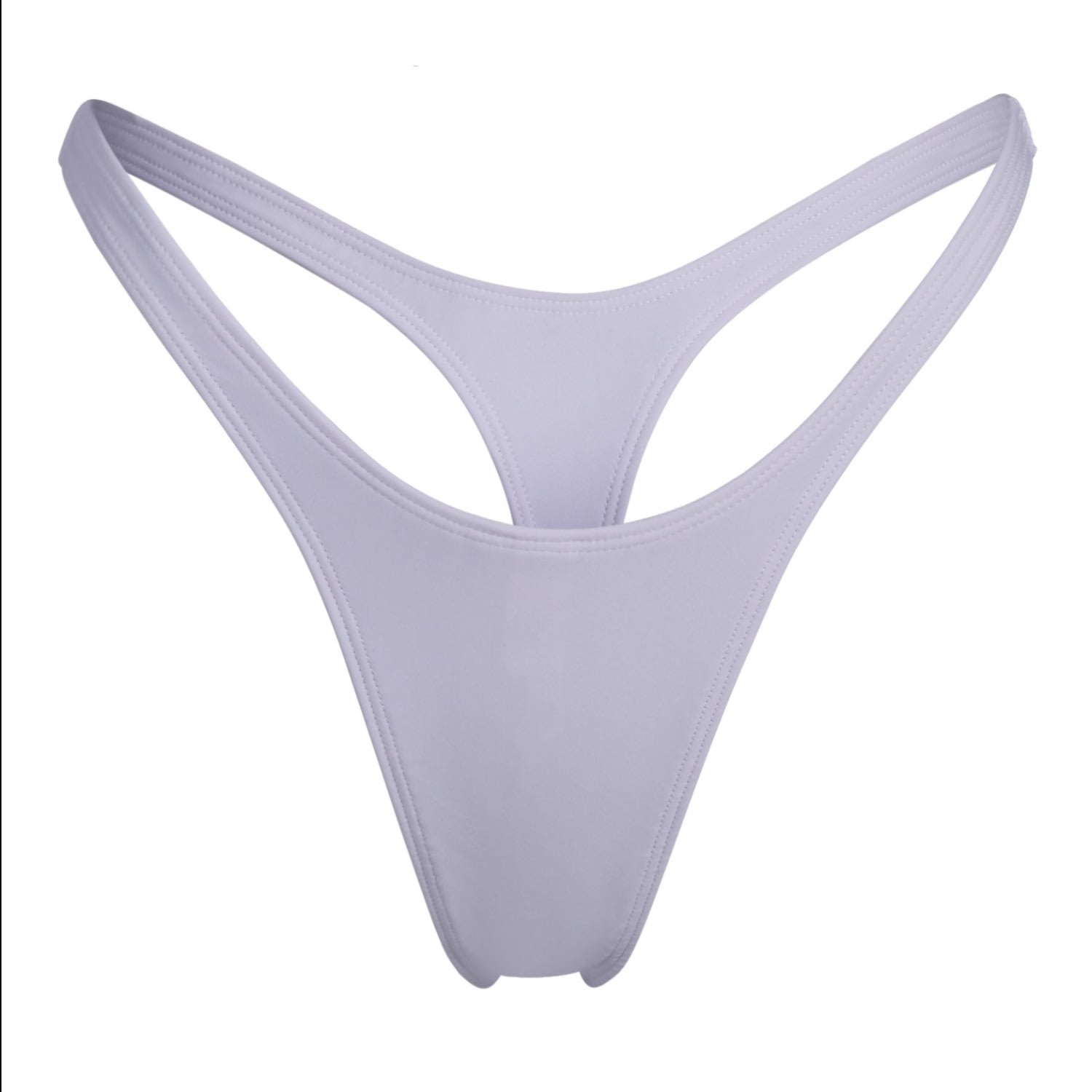Minimale Animale Women's Nolita Thong Bikini Bottom - Sunblock White In White