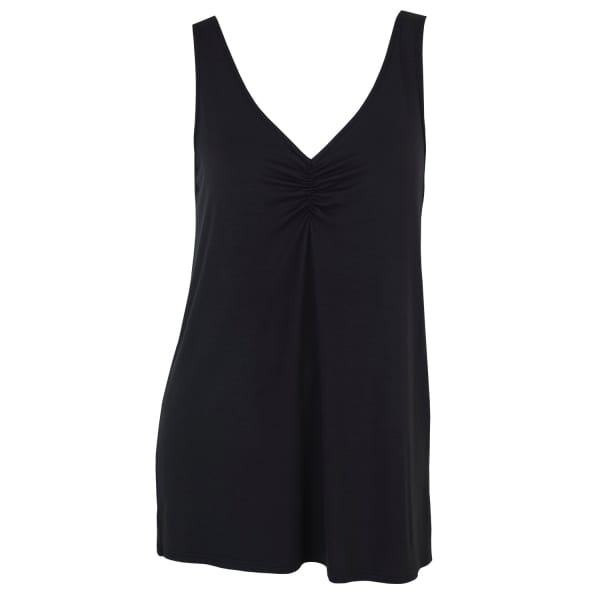 black vest top dress