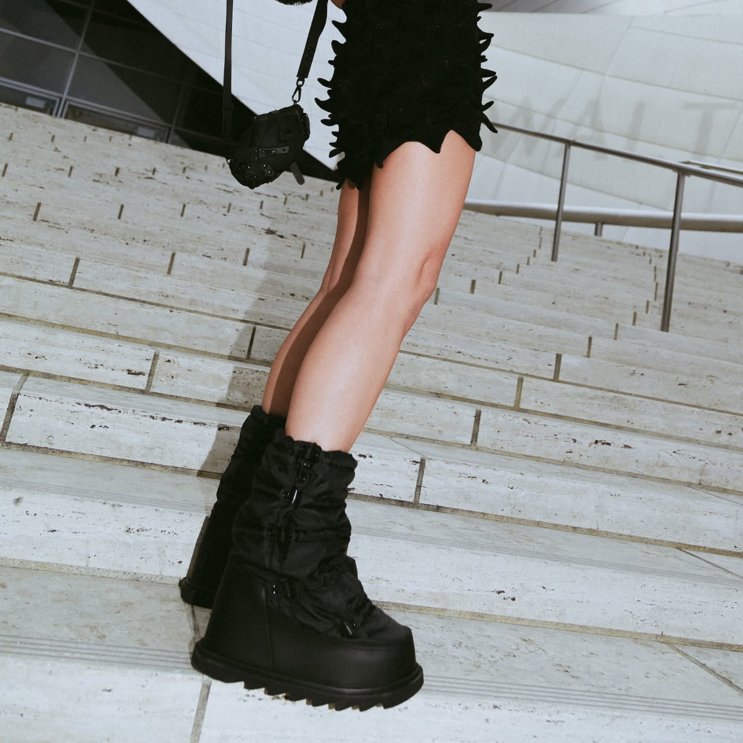 Zembla Storm - Black | United Nude | Wolf & Badger