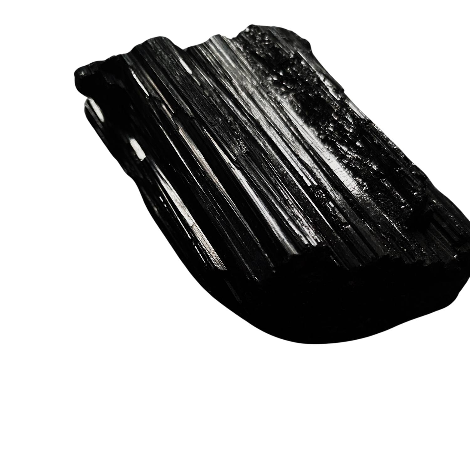Lemuria Store Rough Black Tourmaline In Black