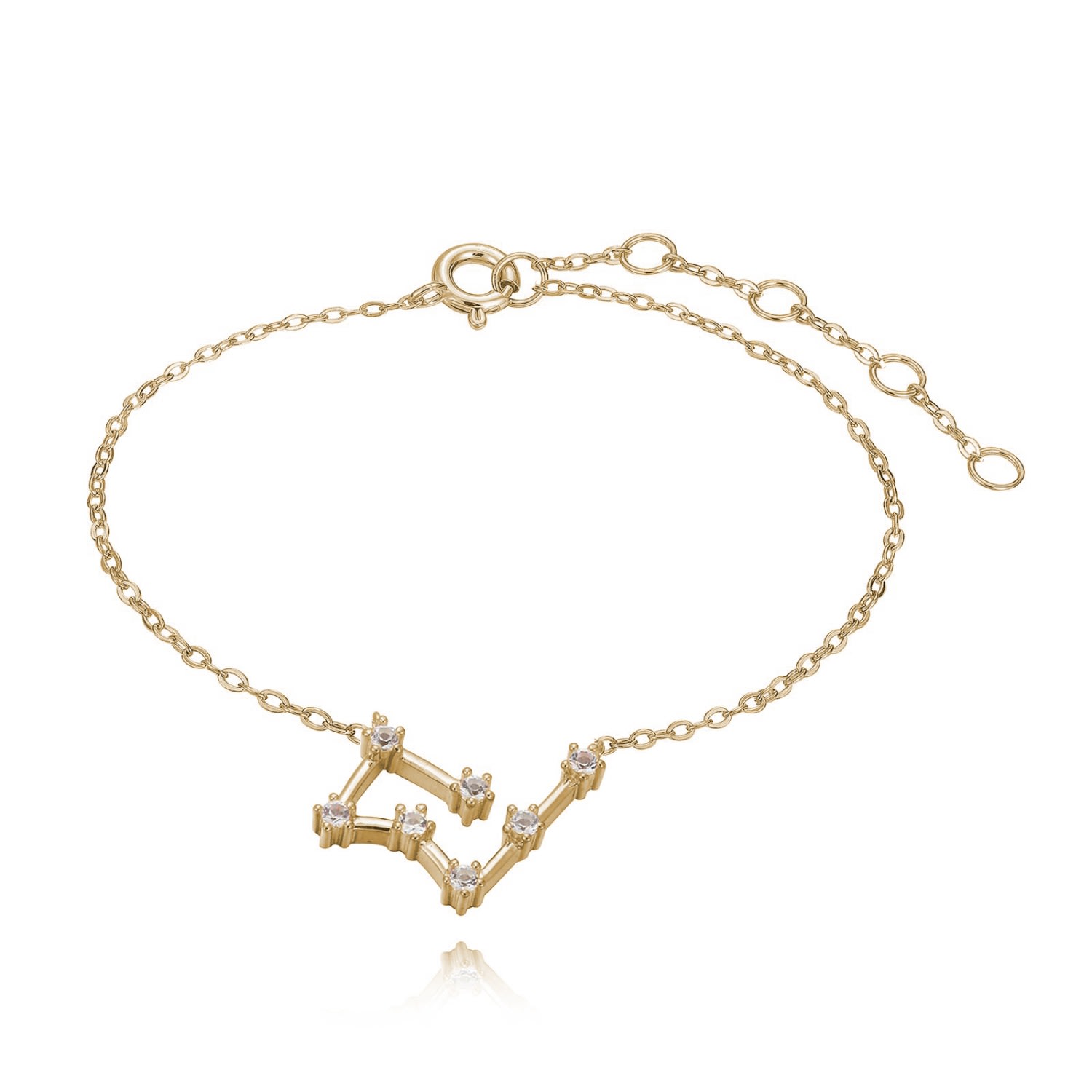 Women’s Gold Taurus Constellation Bracelet Kathryn New York