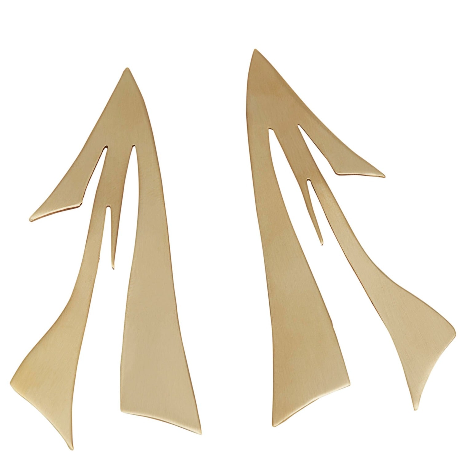 Zeworks Women's Gold River Earrings In Gold