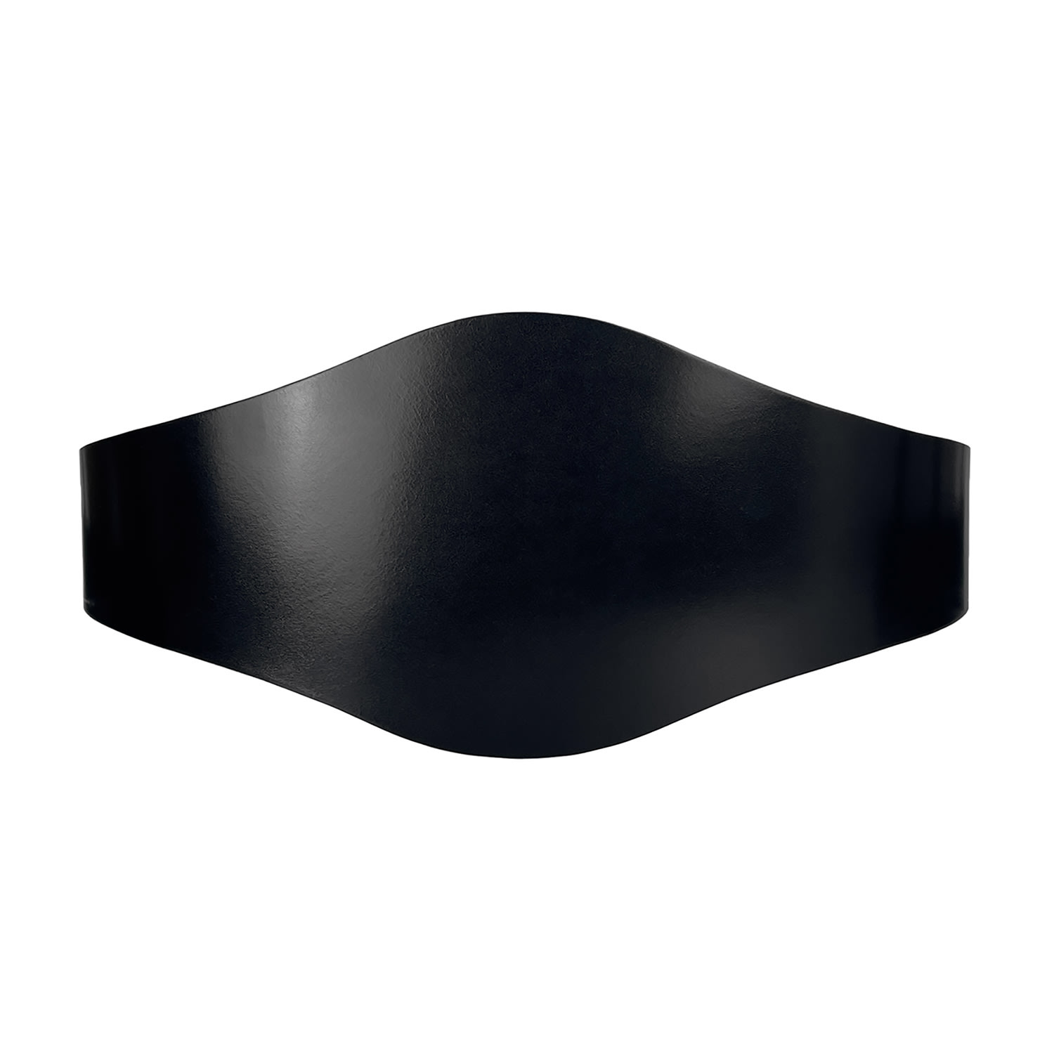 Haute Cuir Women's Black Cleope Wide Leather Belt In Black