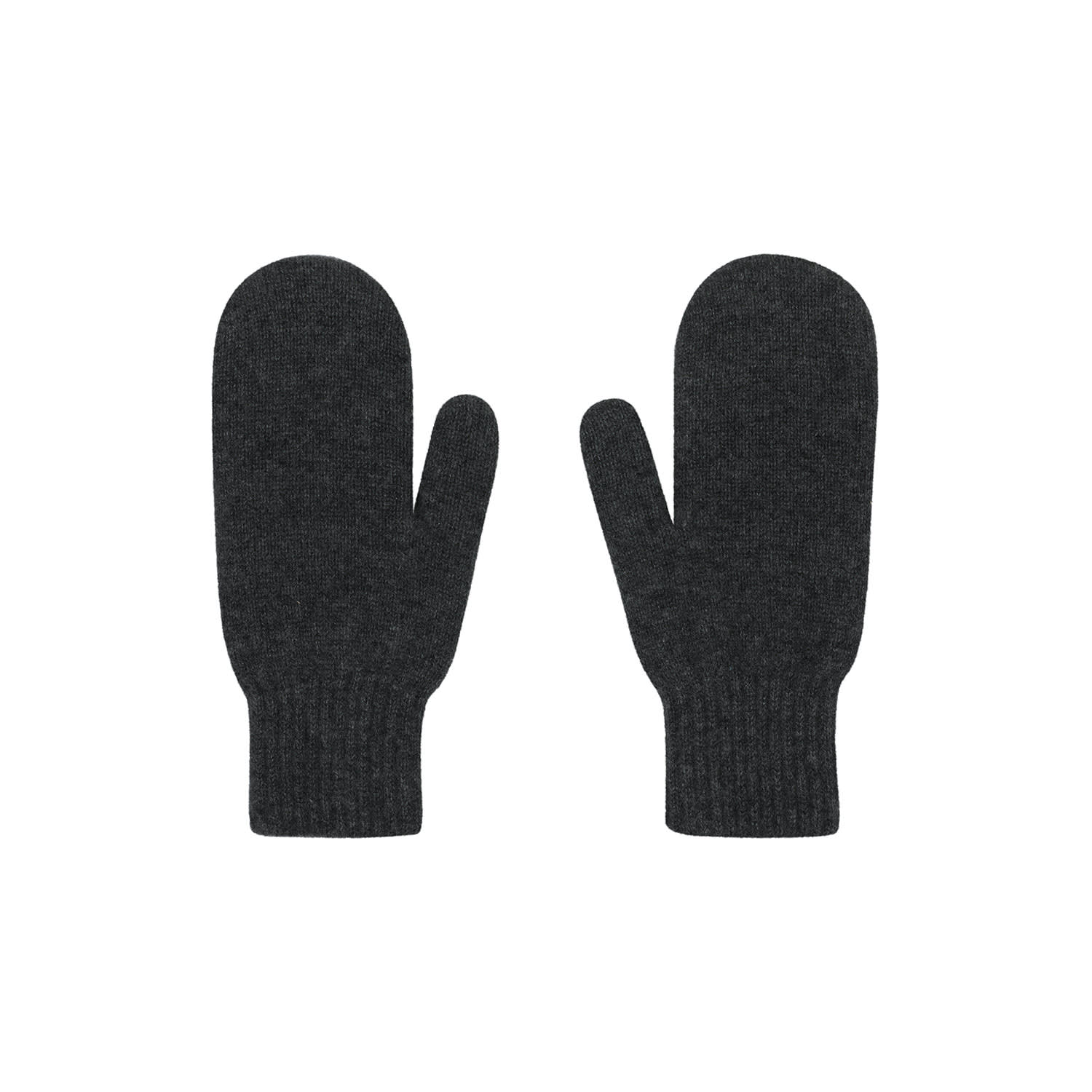 Callaite Women's Cashmere Flap Gloves - Grey In Grey