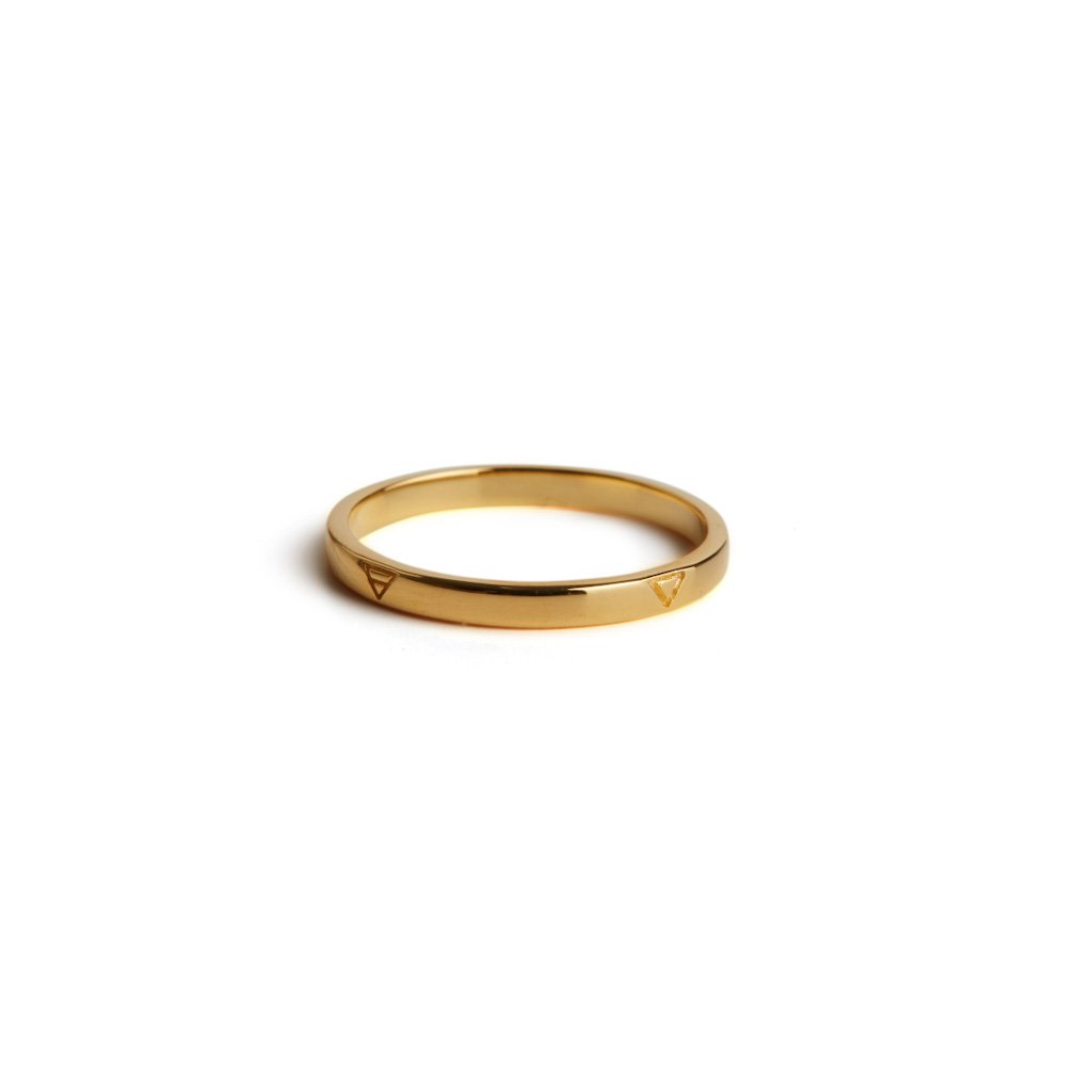 Women’s Four Elements Band Gold Rachel Entwistle Jewellery