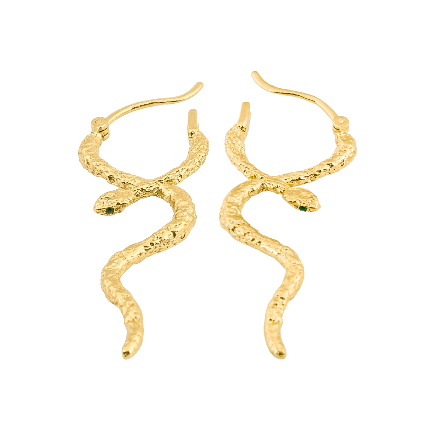Kensho Heirlooms Women's The Revelation Of Your Existence Gold Hoop Earrings In Gold