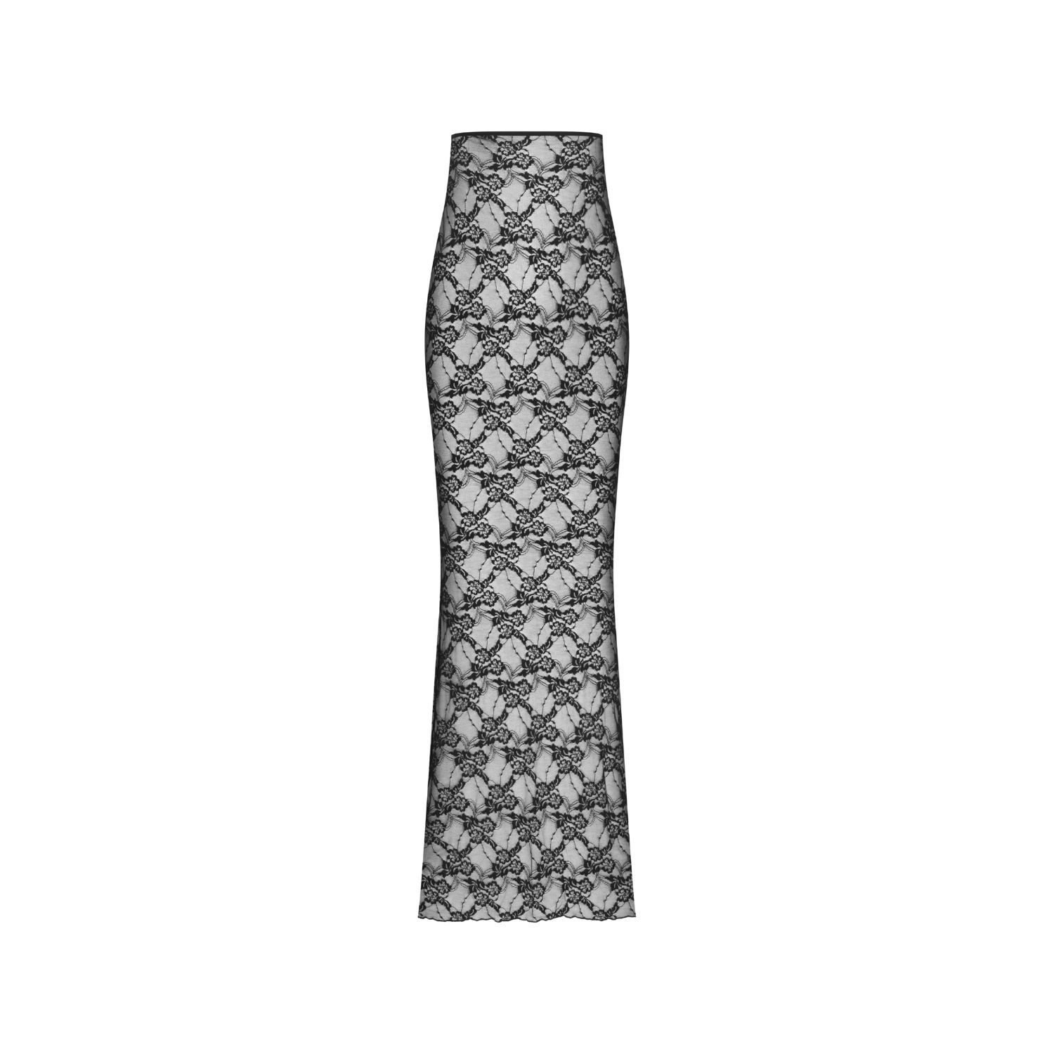 Women's Ashley - Lace Maxi Black Skirt | Xs/S | Promees