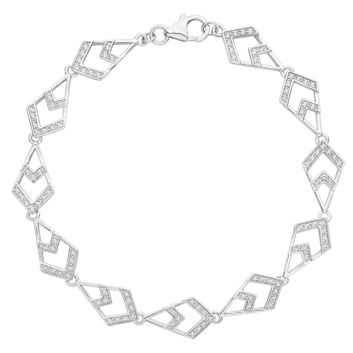 Women’s Silver Tie Bracelet Lucy Quartermaine