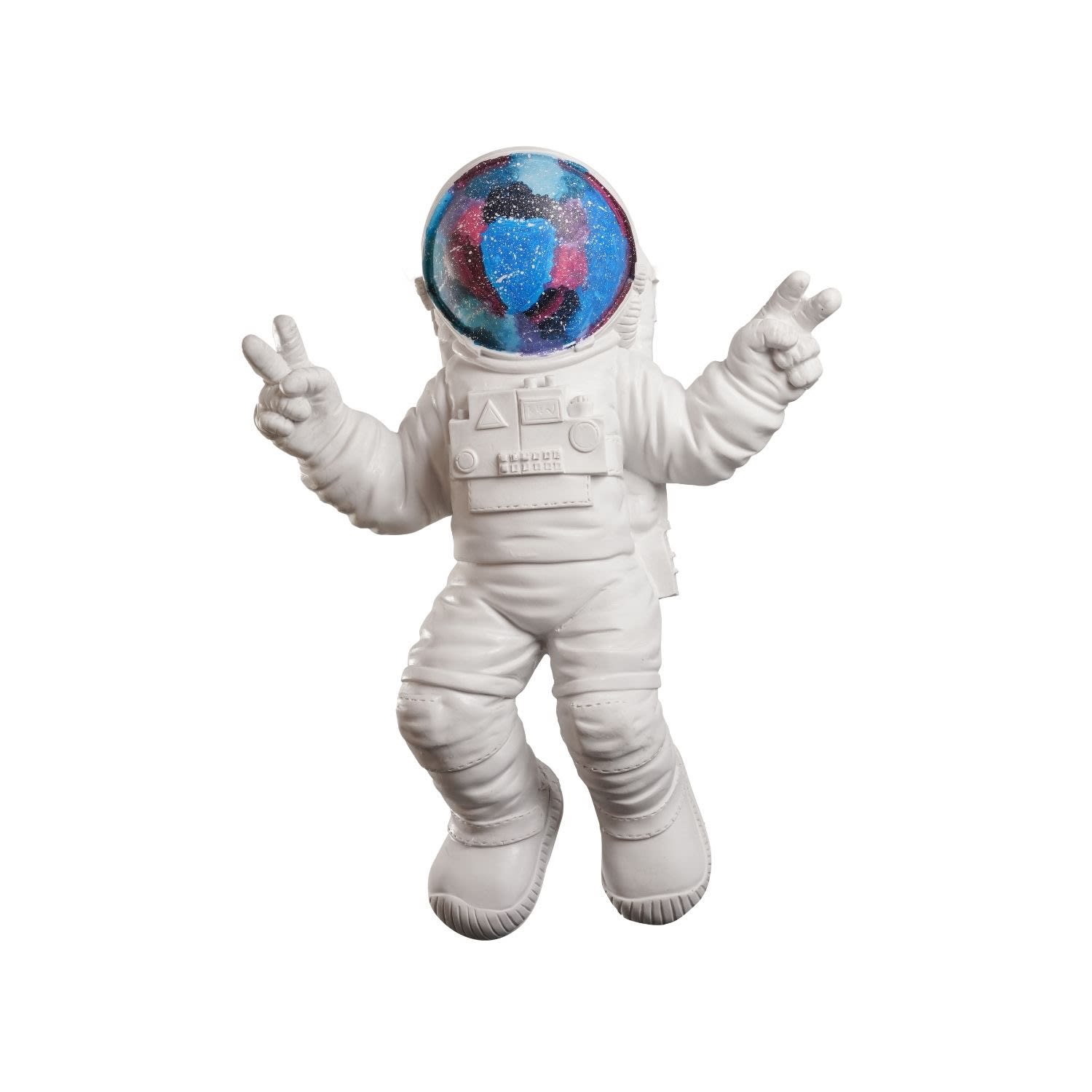 White Peace Out Astronaut One Size Artchi