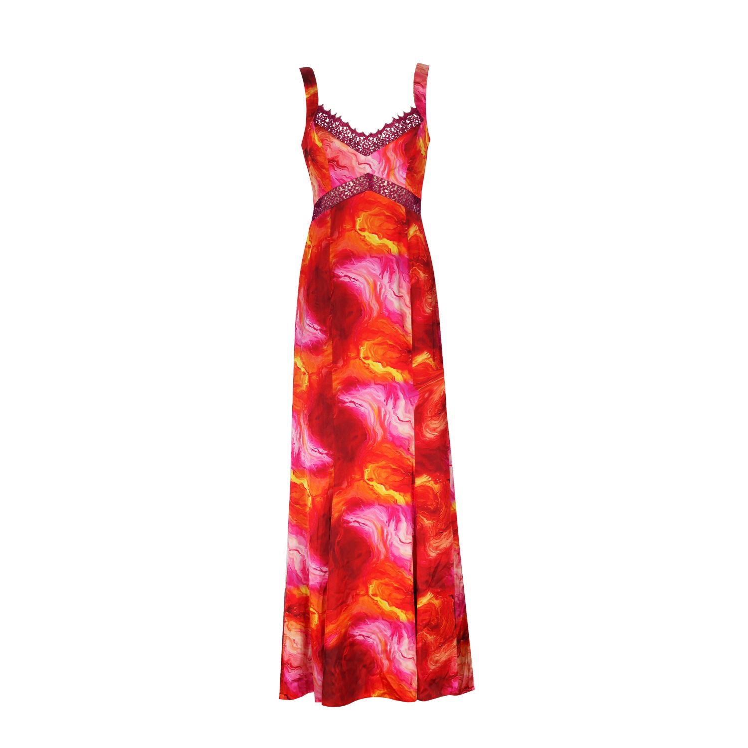 chinese dress ladies Buy Orange Schiffli Lace Mini Dress