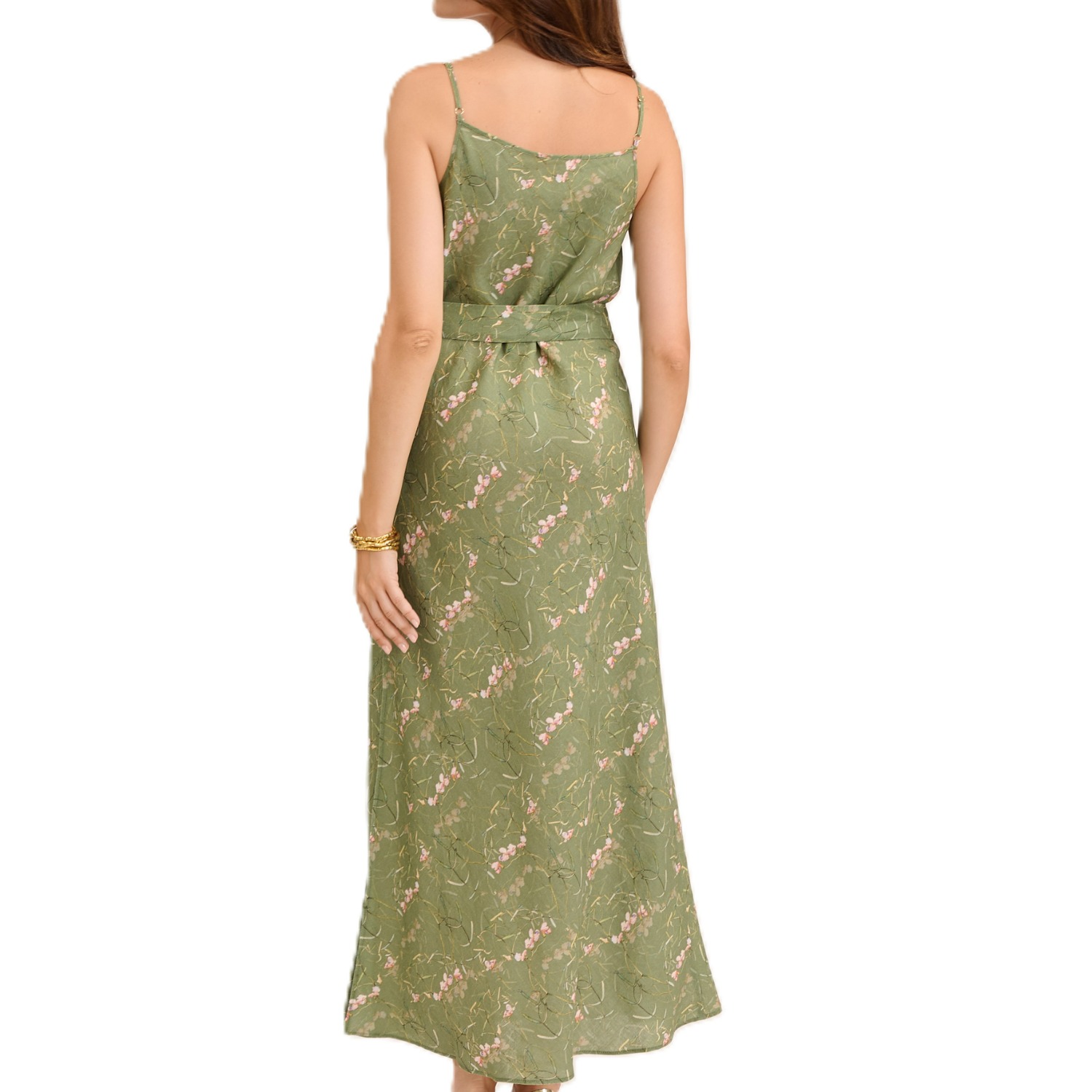 Linen Dress Dreamy Moss | DecoFlux Home | Wolf & Badger