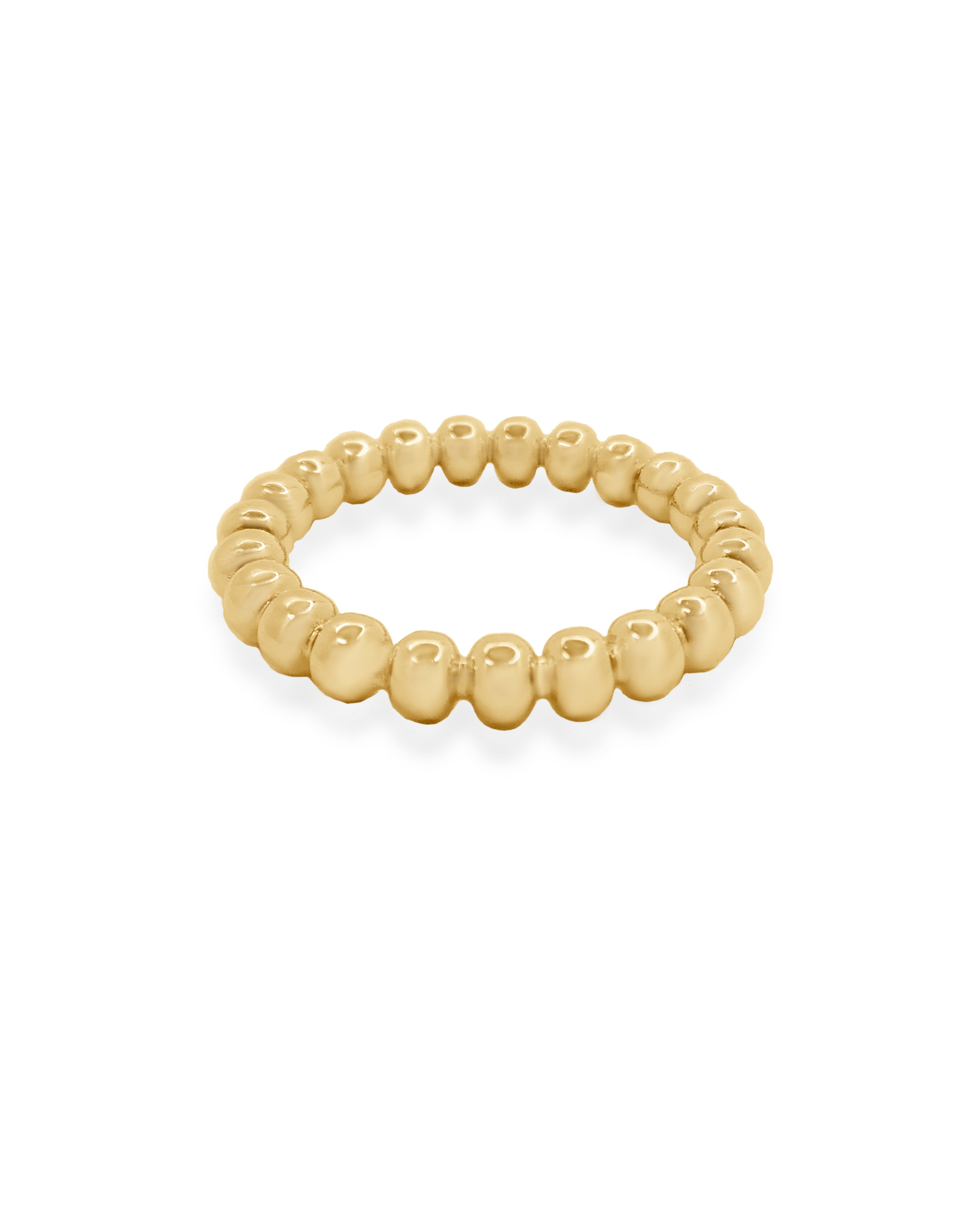 Women’s Gold Amara Ring Bead Band Viea