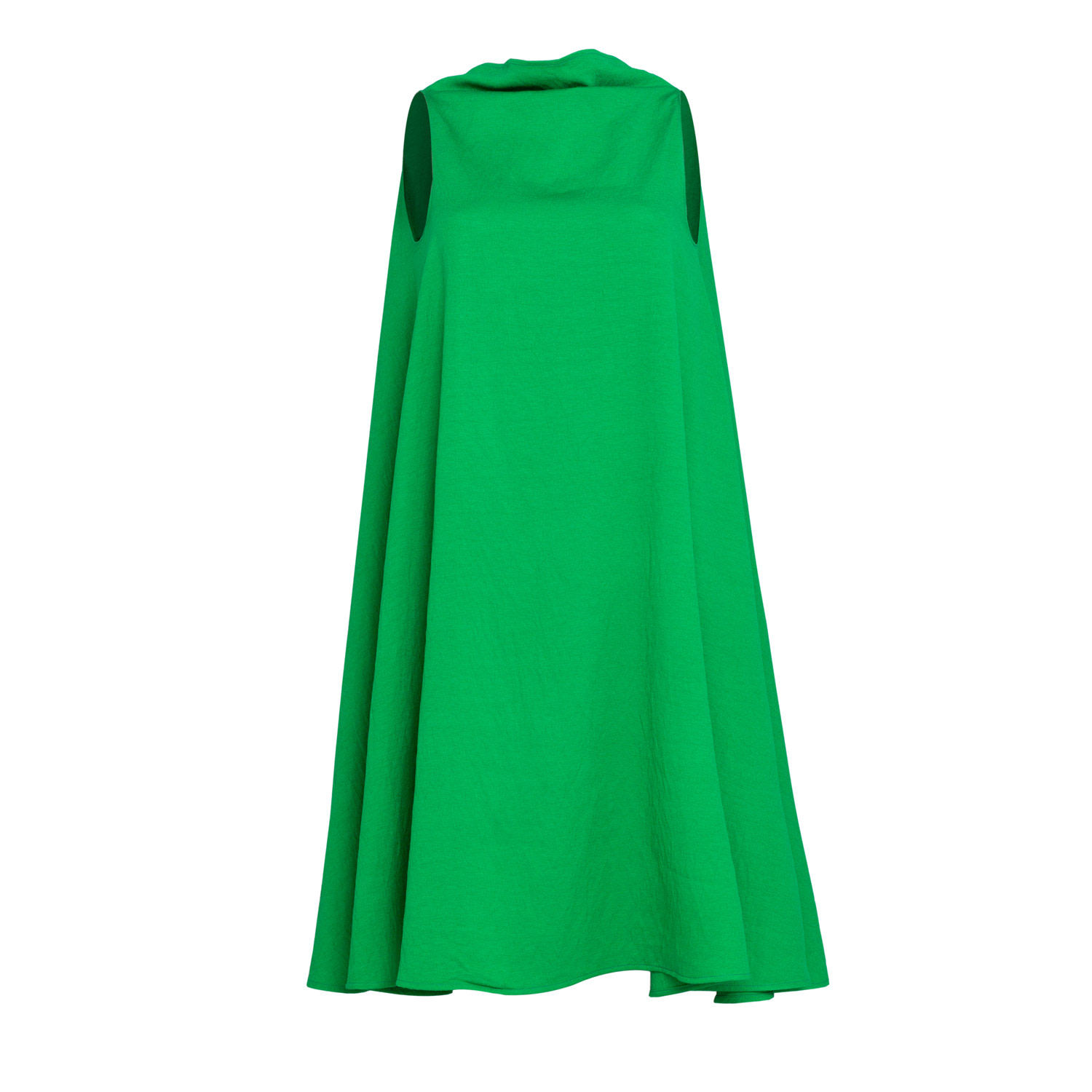 Women’s Bel Dress Midi In Green Small Bianca Popp