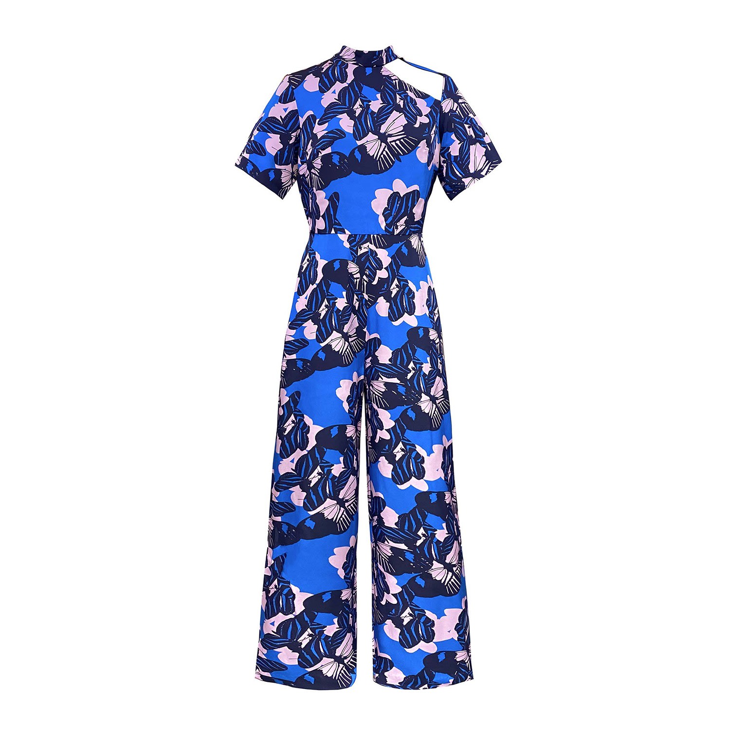 Women’s Dawn Jumpsuit - Blue Xxs Emma Wallace