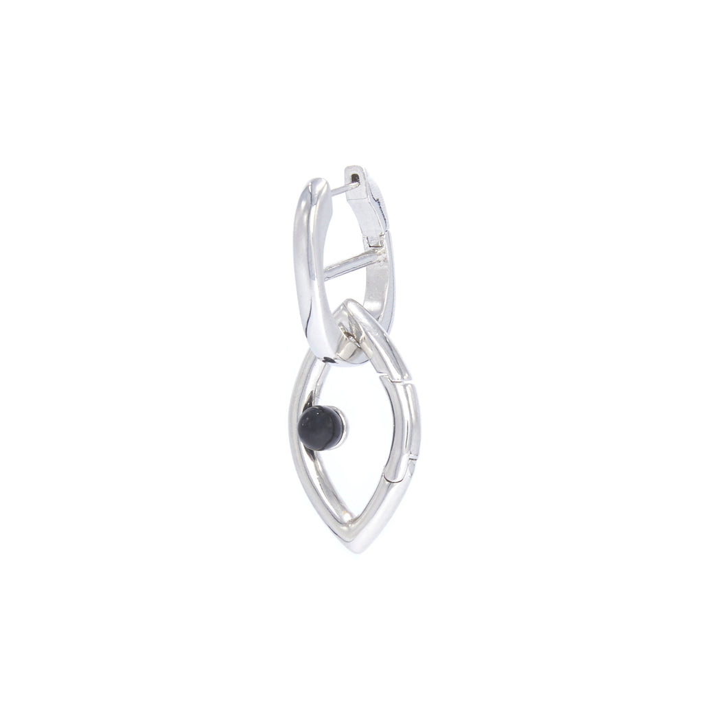 Women’s Eye Opener Chain Single Earring - Silver Capsule Eleven