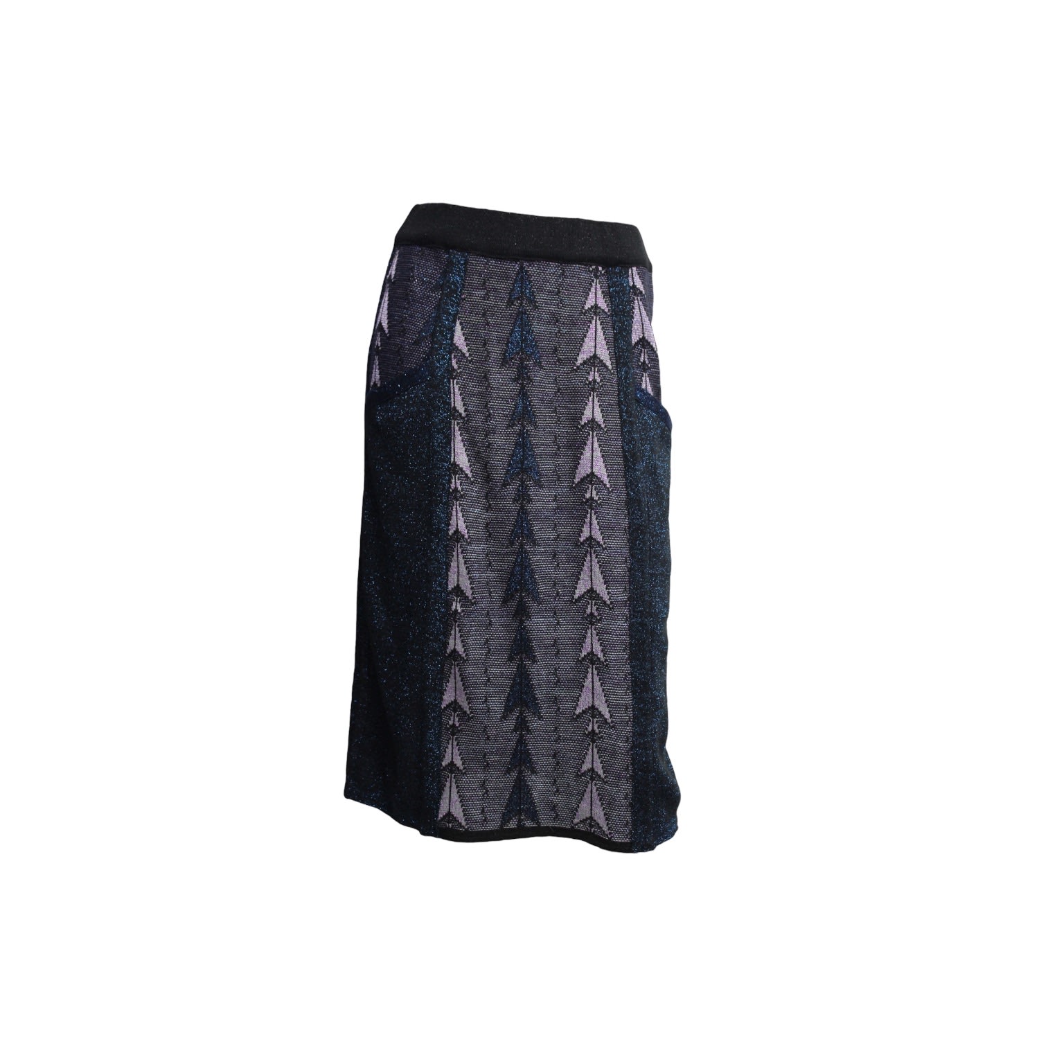 Maria Aristidou Women's Galactica Midi Skirt In Black