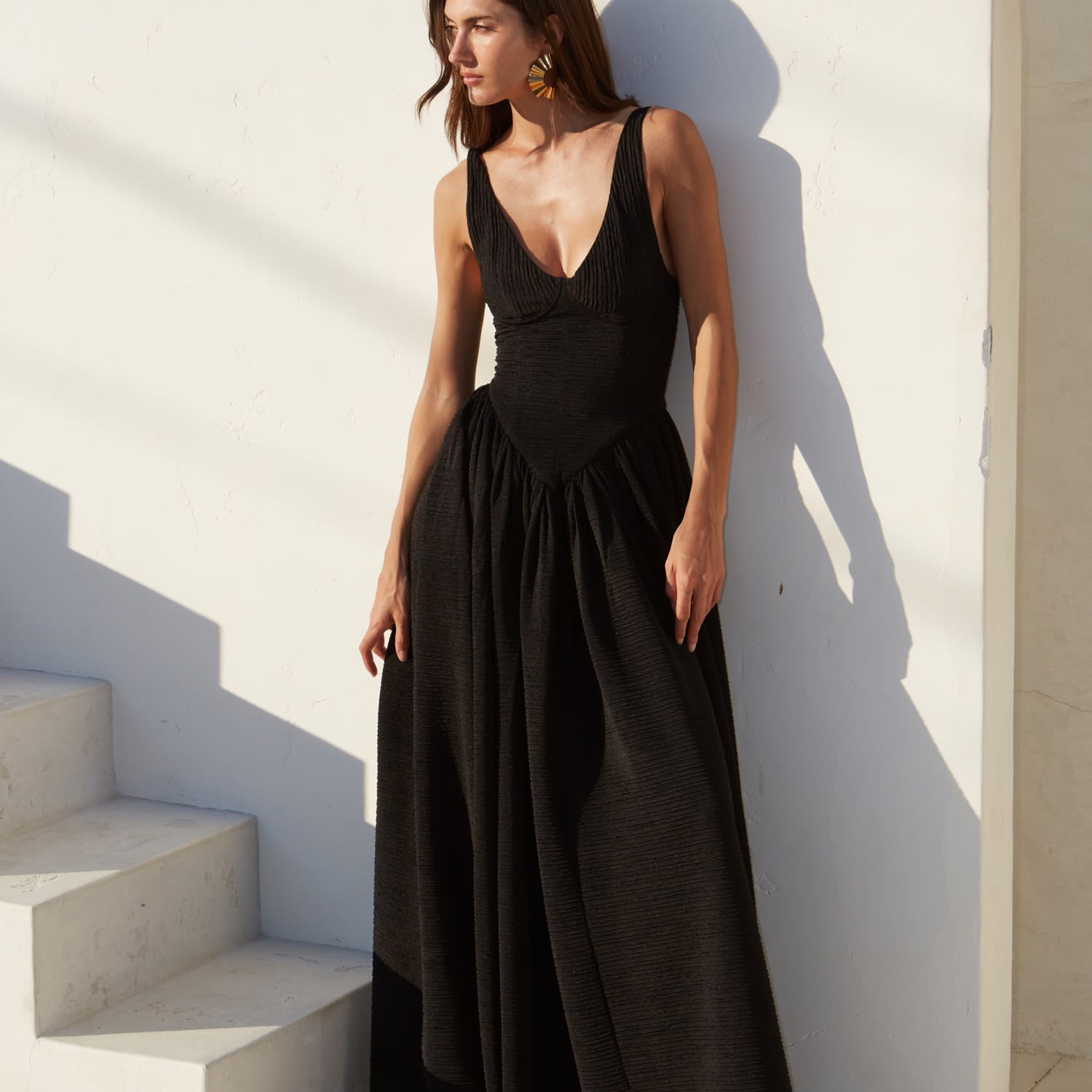 Isadora Long Dress | Delfi Collective | Wolf & Badger