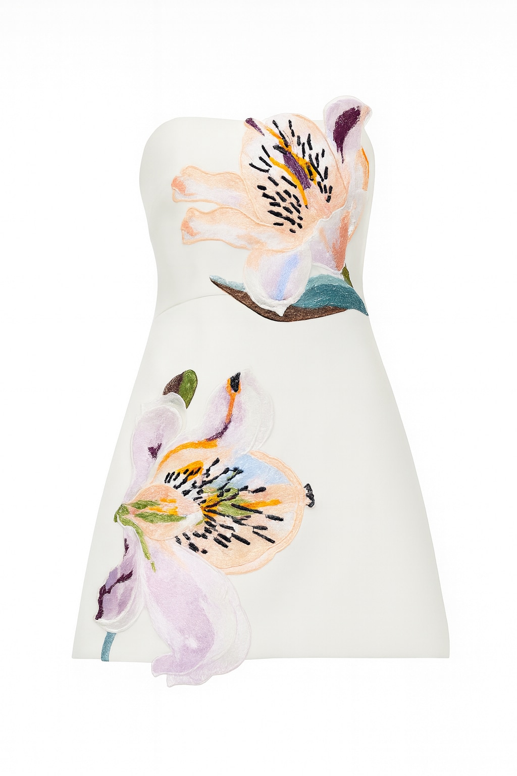 Maison Aureus Women's Marie Dress - White In White