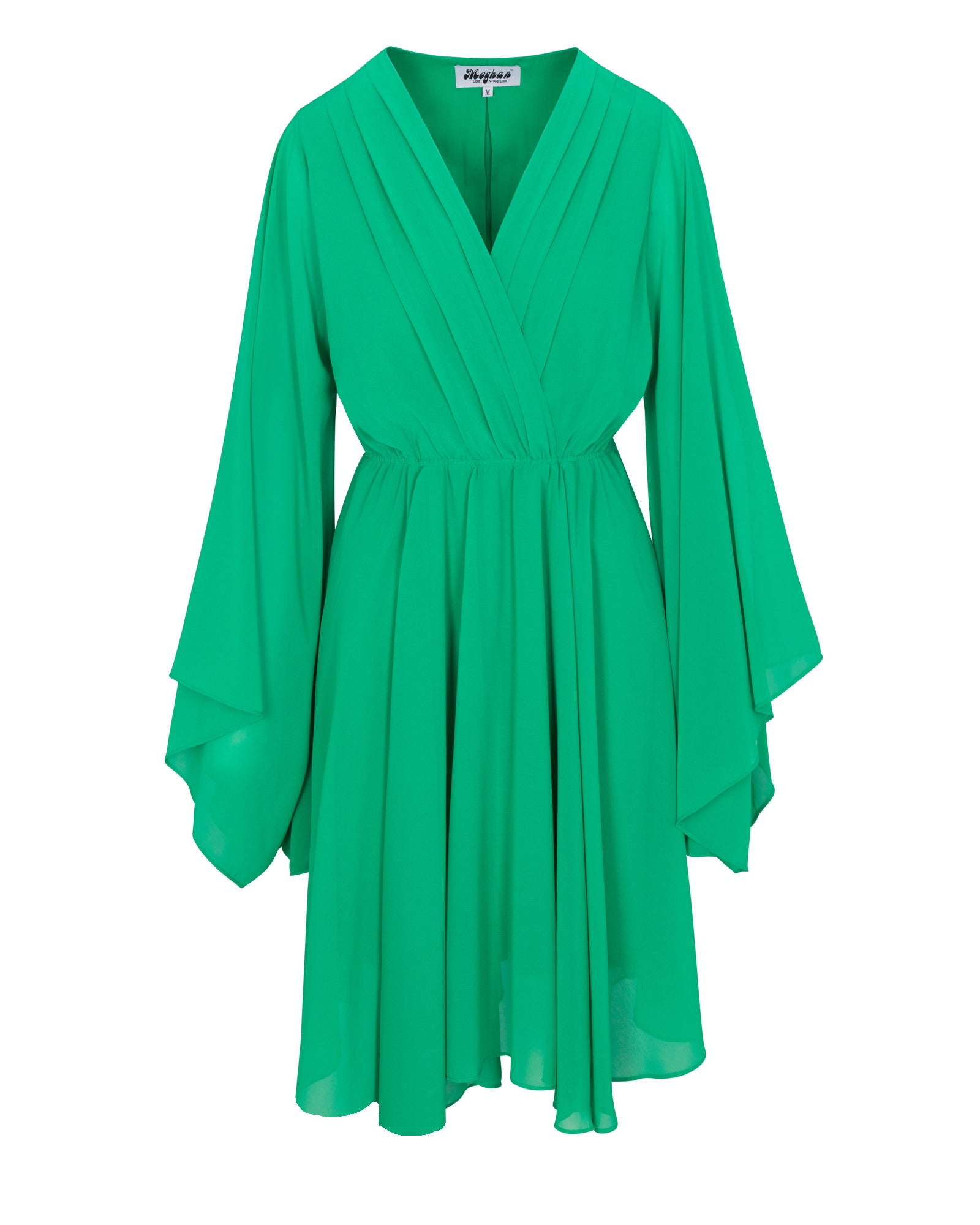 Meghan Fabulous Women's Green Sunset Dress - Emerald In Green
