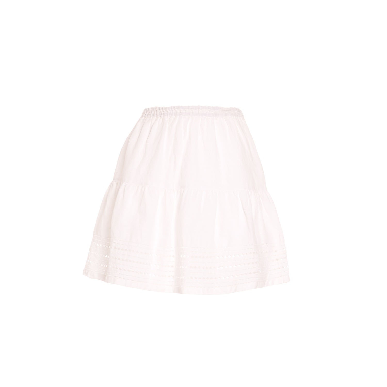 Balushka Women's Yarina Mini Skirt In Elegant White