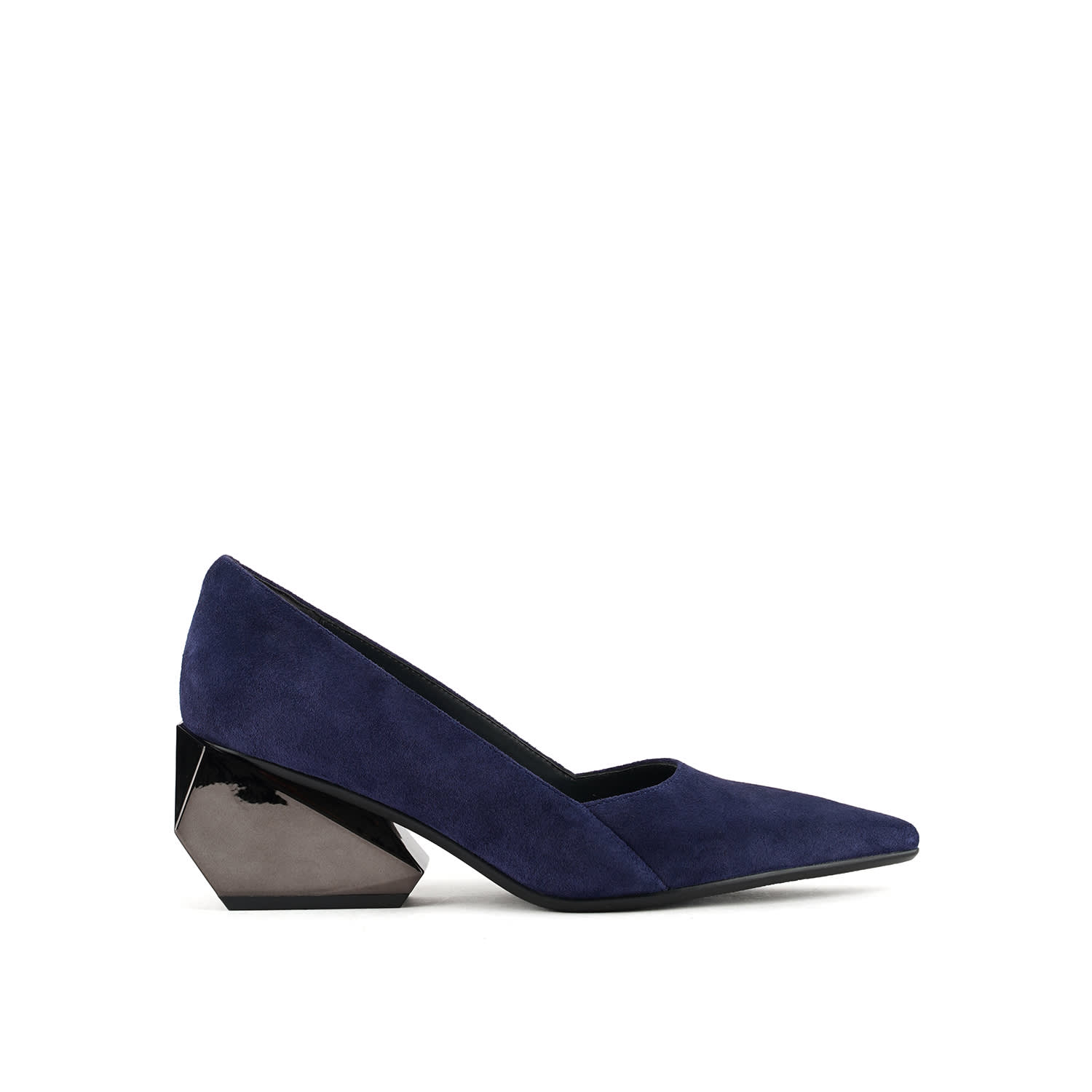 United Nude Women's Ricky Pump Mid - Midnight Blue In Blue