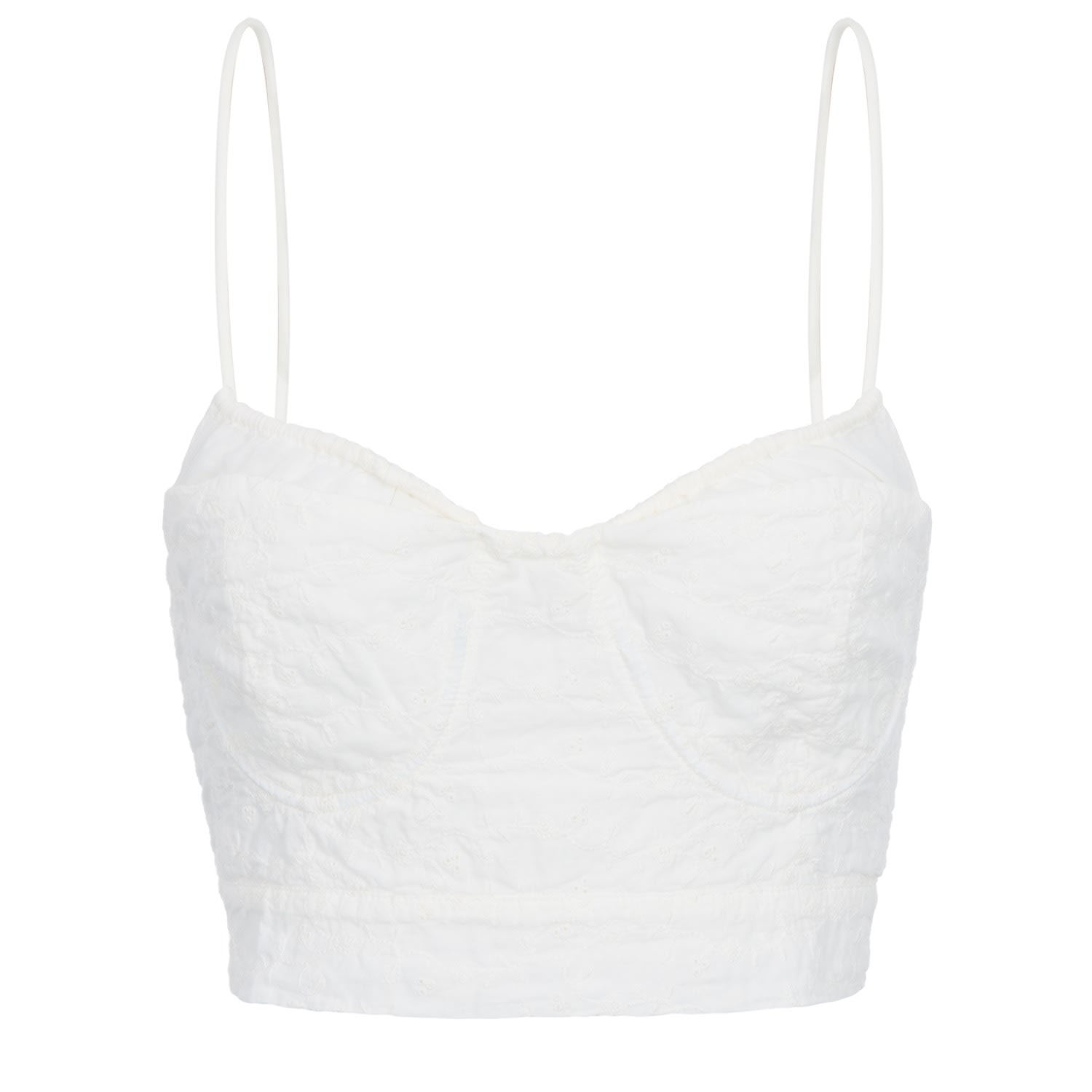 The Etta Collection Women's White Tourterelles Top In White