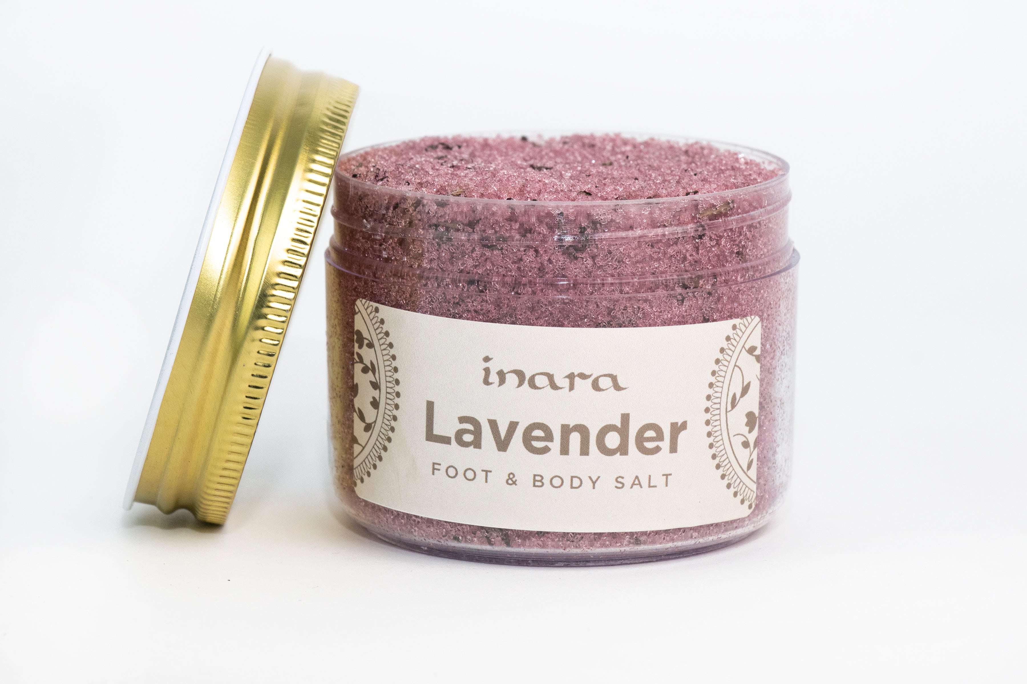 Inara Purple Lavender Foot & Body Salt In Purple