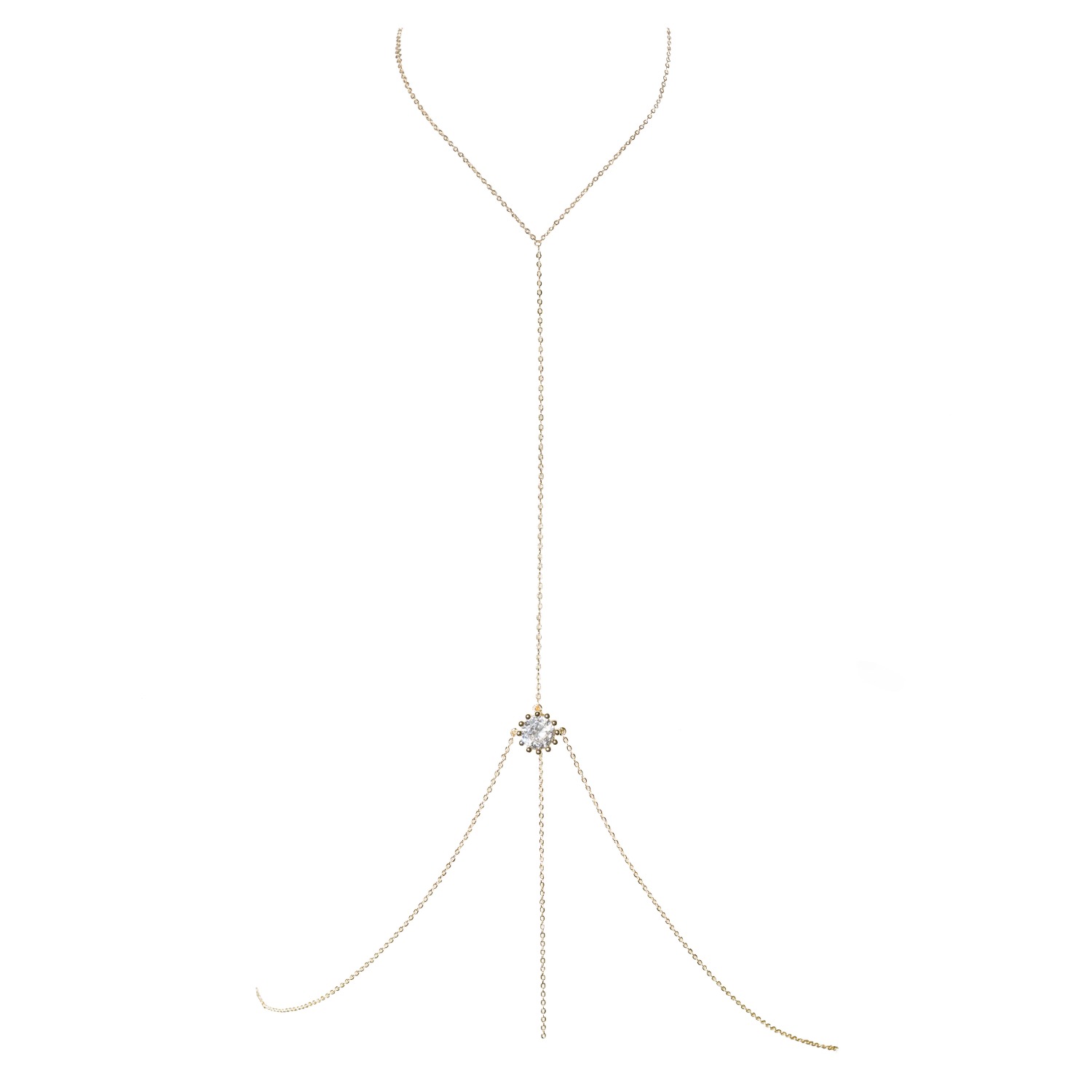 Studio Baloge Women's Gold Noma Body Chain