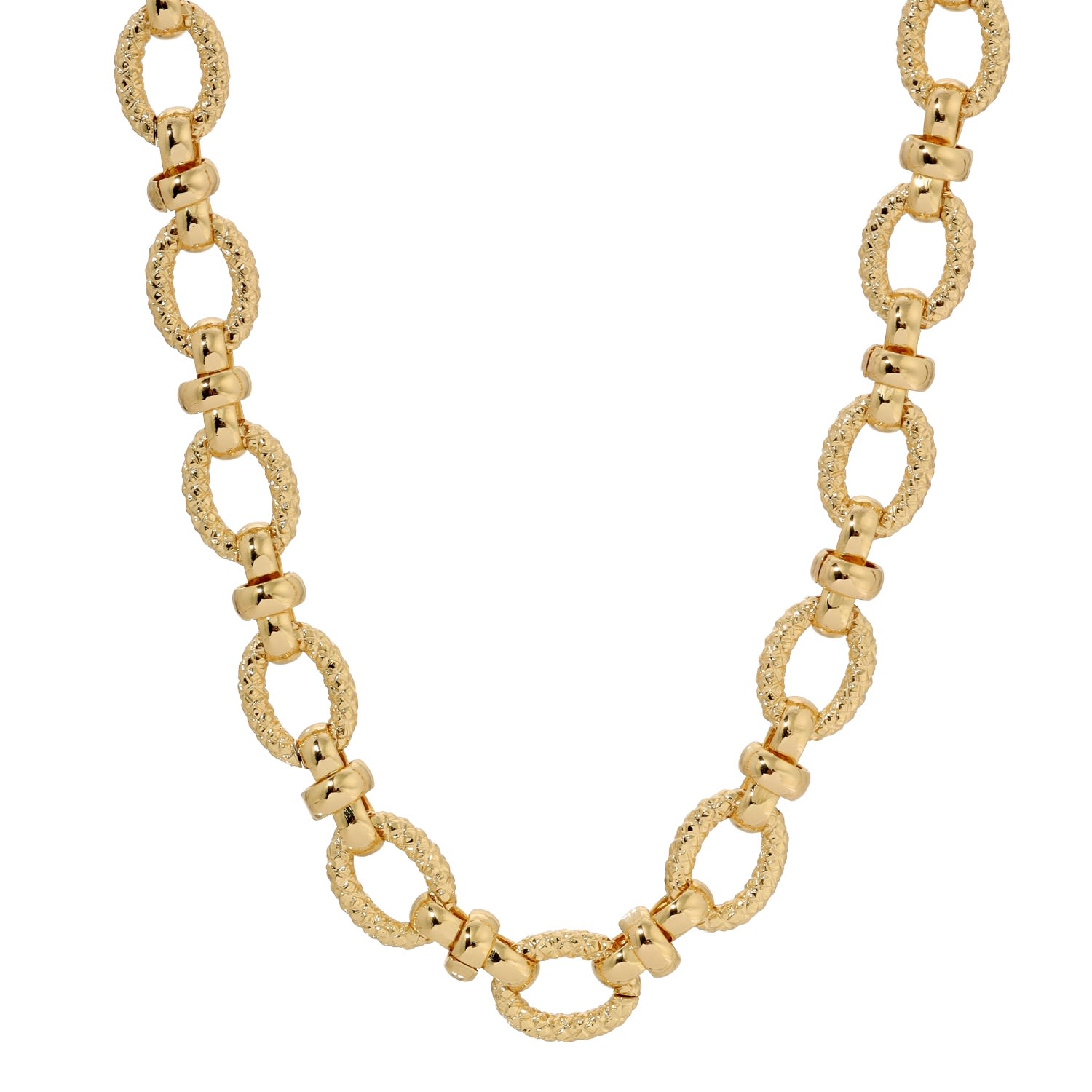 Women’s Gold Glo Chain Necklace Leeada Jewelry