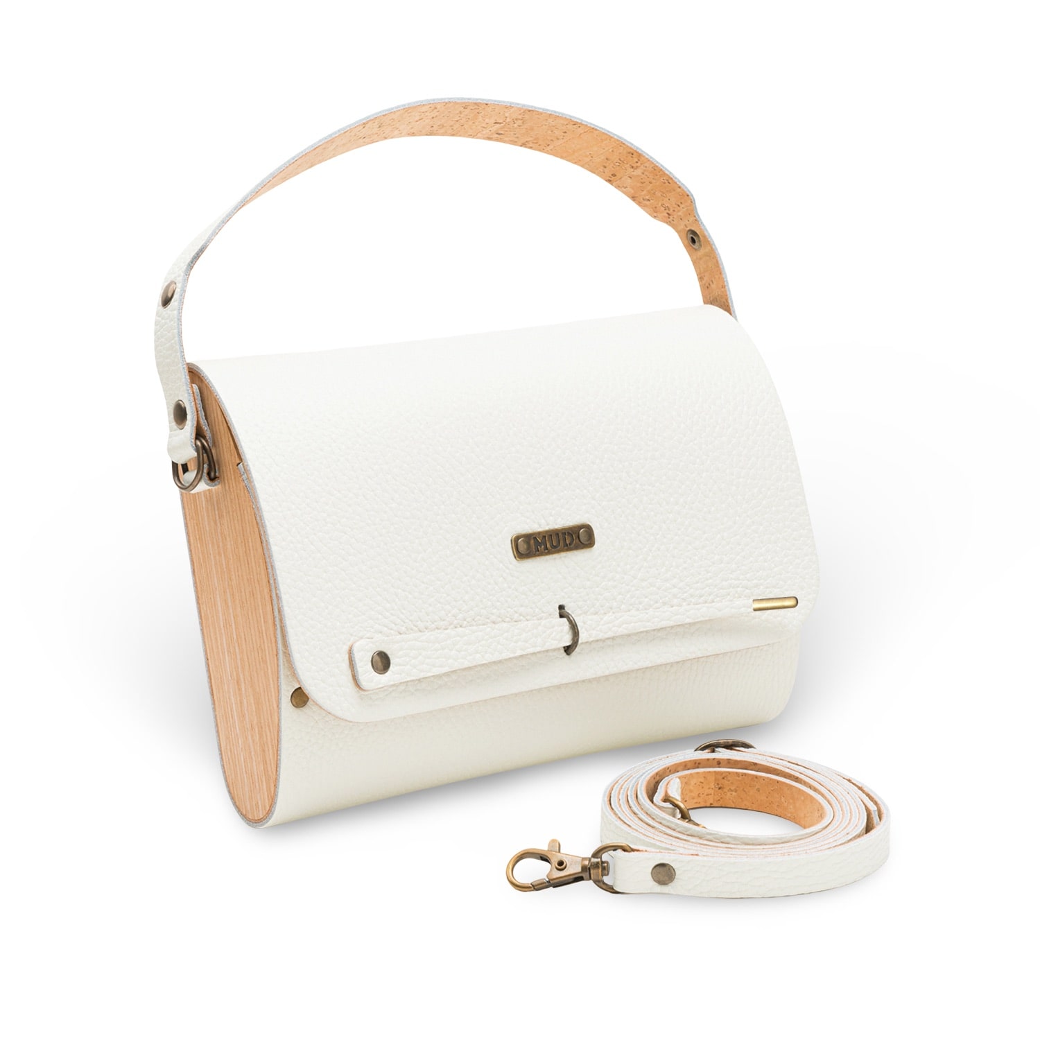Mud - Manufacture Under Design Women's Clutch - White In White