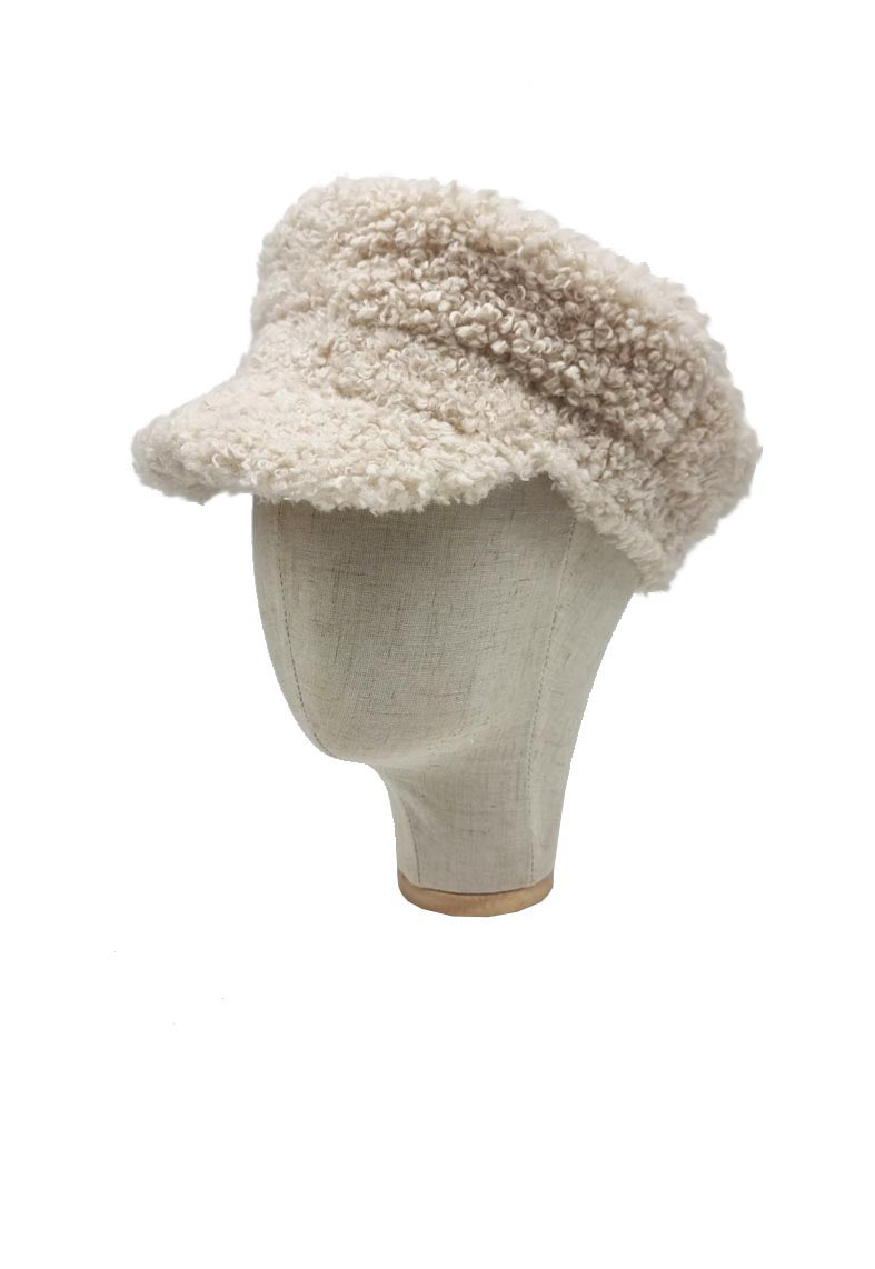 Nooki Design Women's White Sophie Cap In  Cream In White
