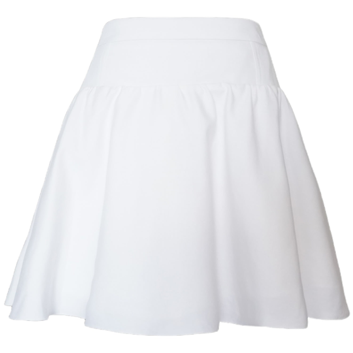 Kathy C Vang Women's Danielle High-waisted White Mini Skirt In White