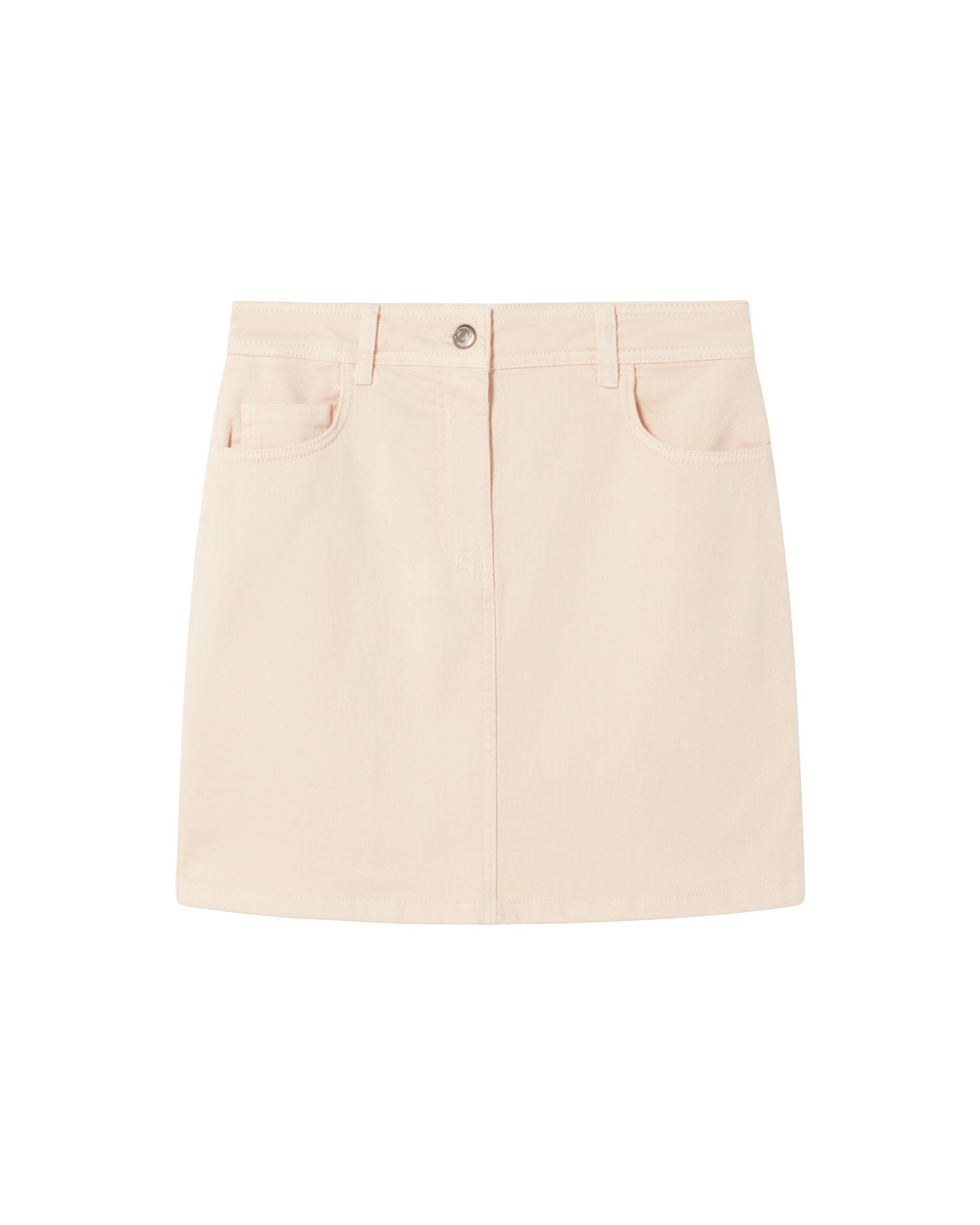 Women’s Neutrals Ivory Marsha Skirt Xxs Thinking Mu