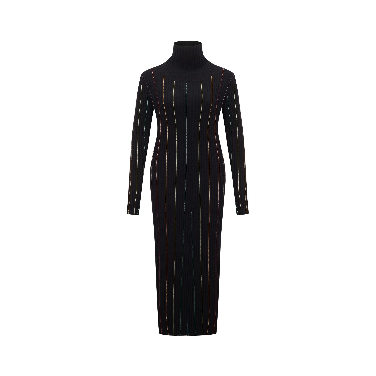 Women's Black Noir Cashmere Scintillant Dress | Small | Rue Agthonis