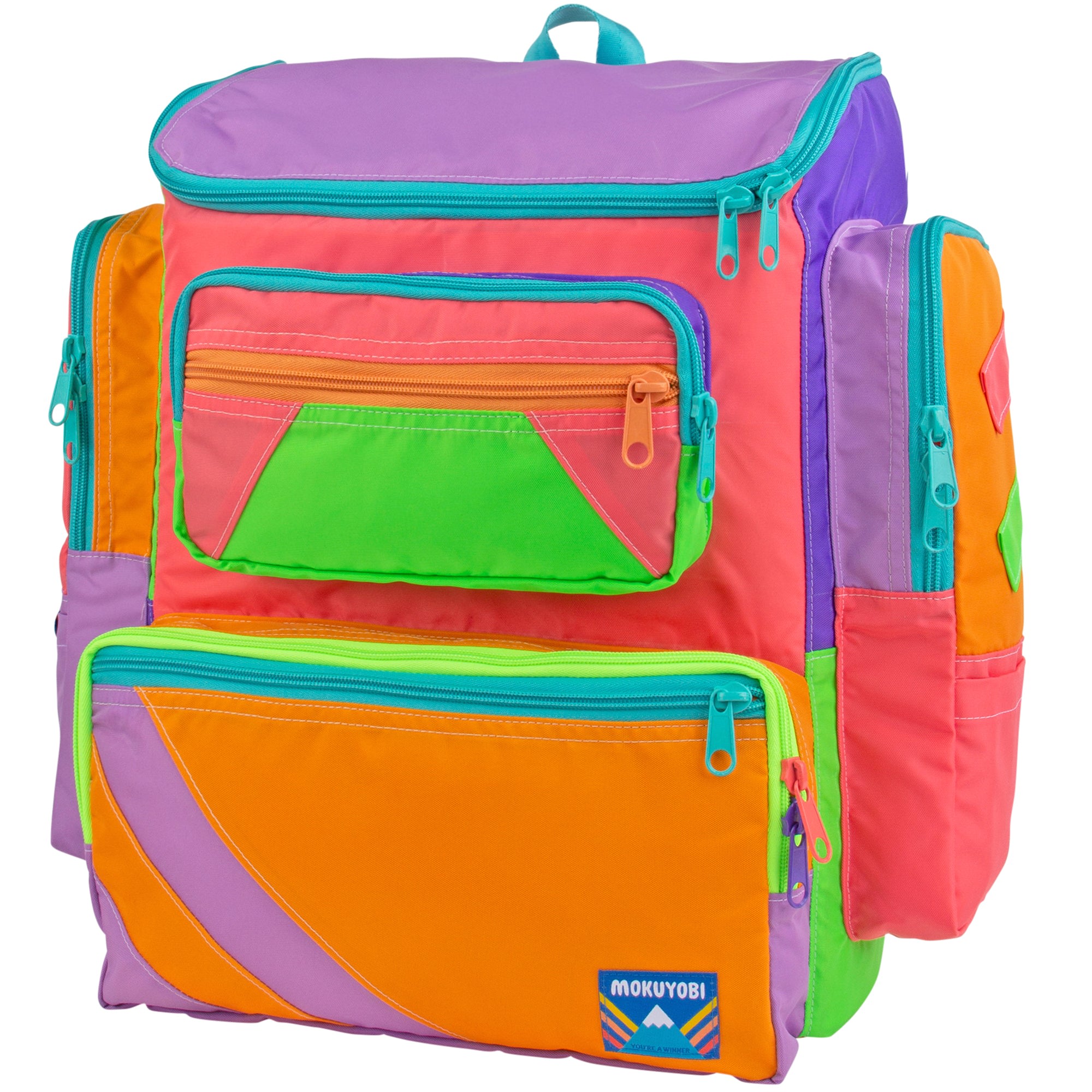 Mokuyobi Women's Pink / Purple / Yellow Dragonfly Alex Mega Backpack In Pink/purple/yellow