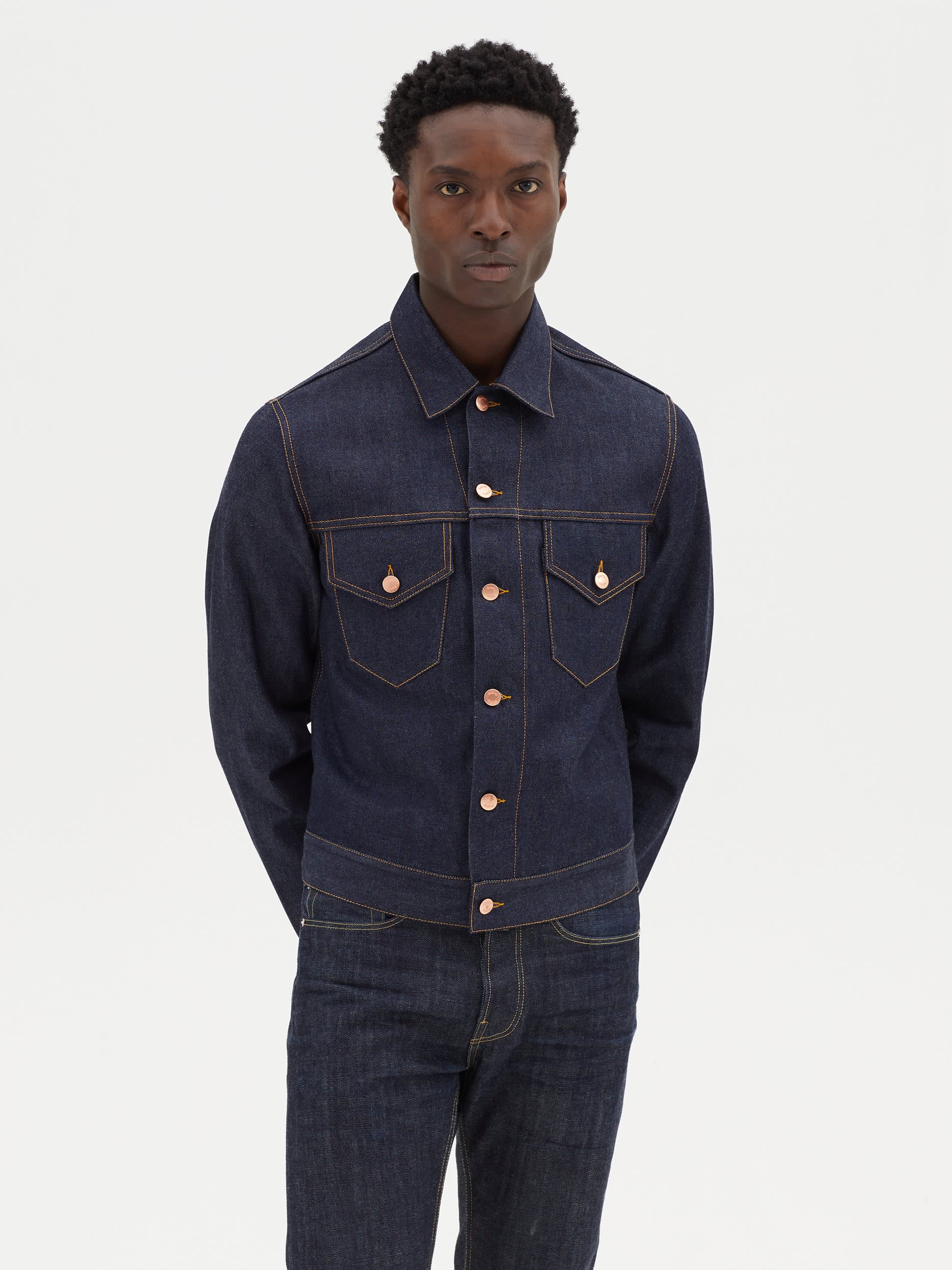 Denim Trucker Jacket | Washed Indigo