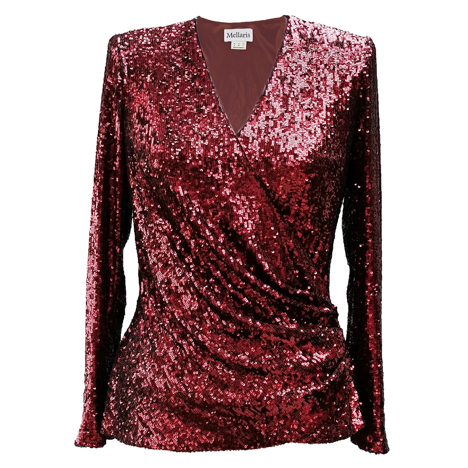 Women’s Brown / Pink / Purple Stella Top Bronze Garnet Sequins Small Mellaris