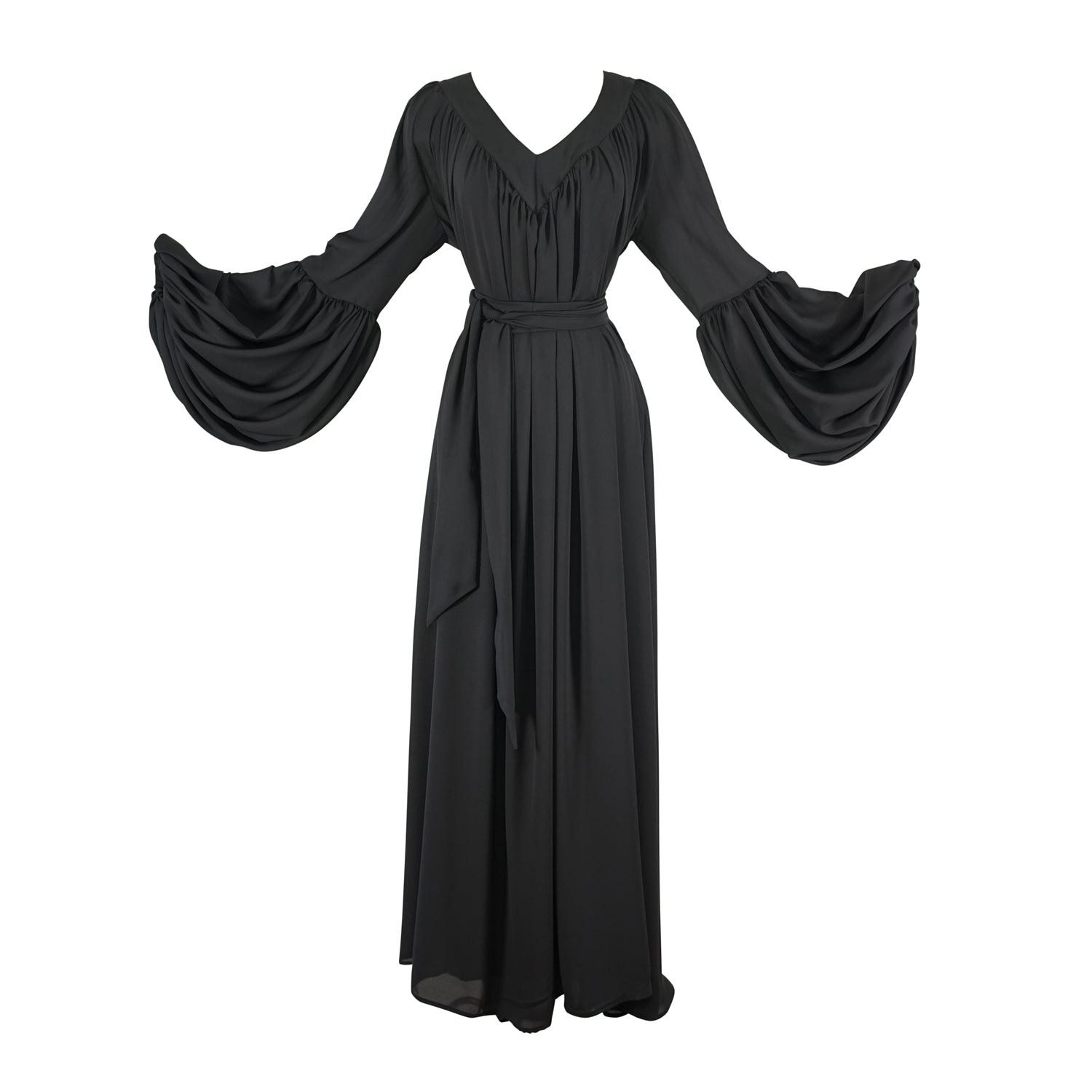 Women’s Onyx Stardust Maxi Dress Large Jennafer Grace