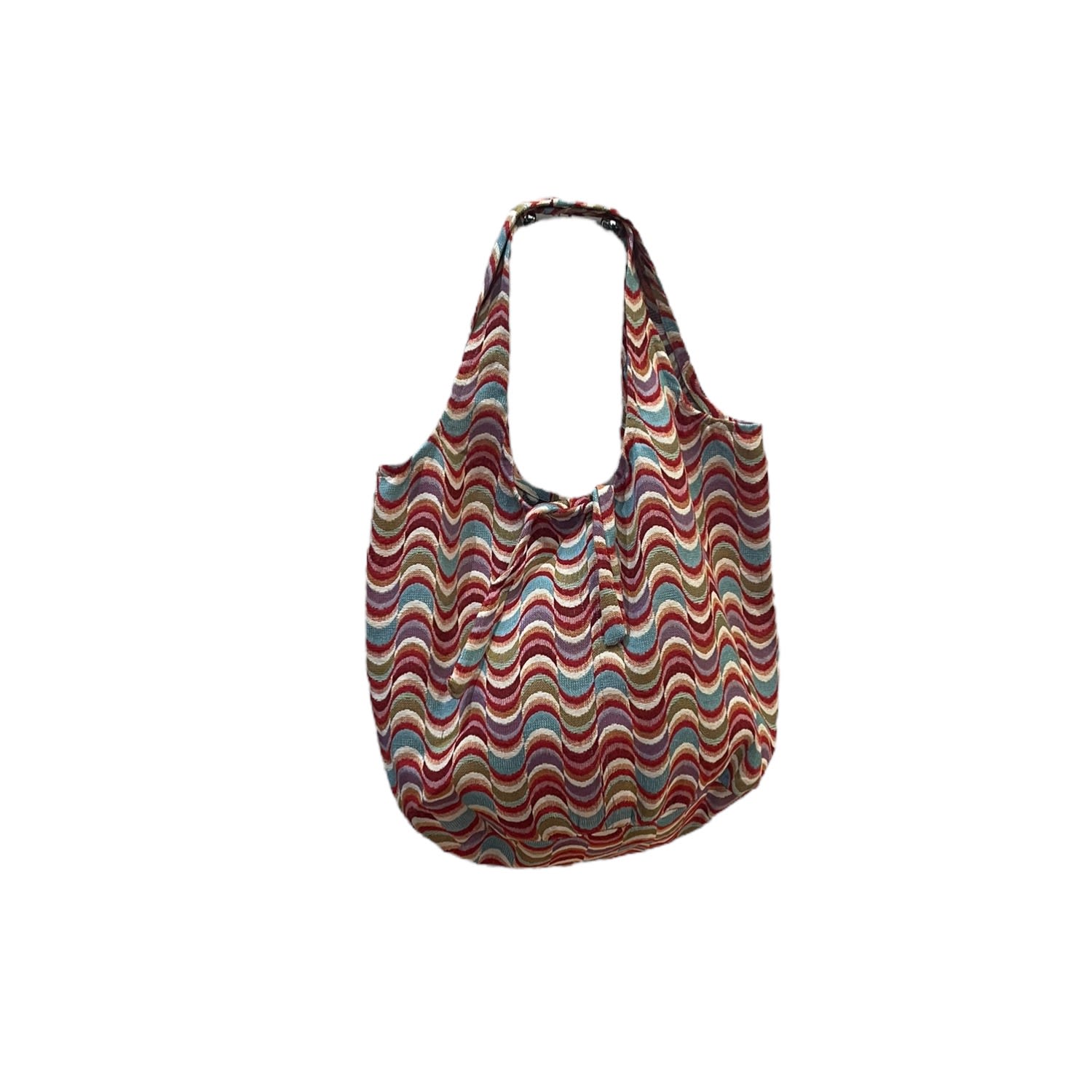 Women’s Jacquard Gobelin Wave Bag Lara Moti