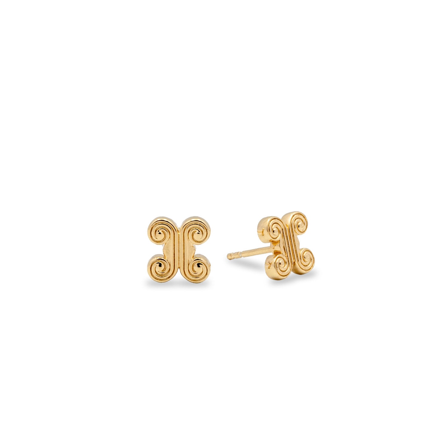 Women’s Milet Studs In Gold Vermeil Culaje