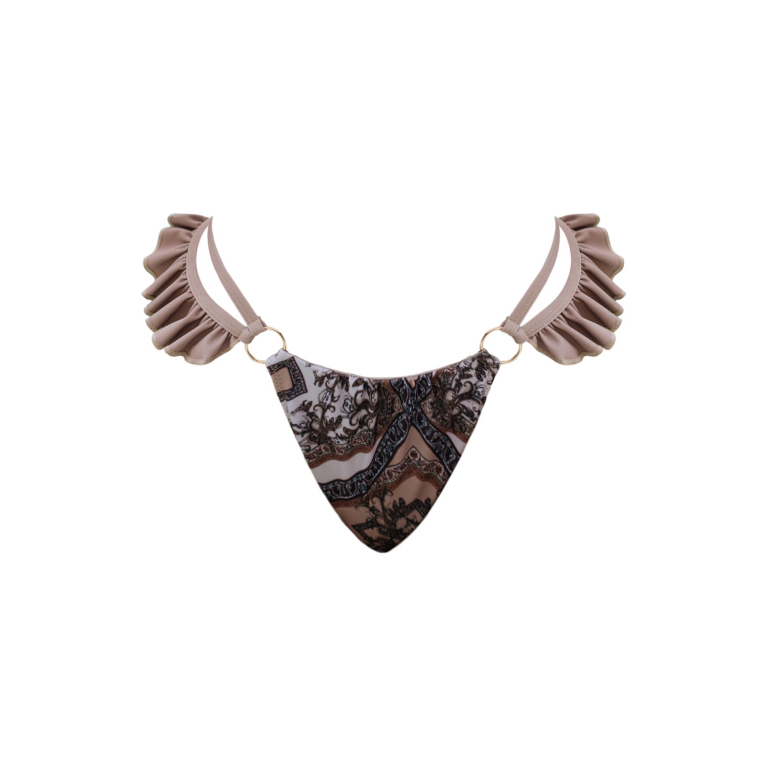 Ivy Swimwear Women's Brown Bruna In Cioccolato Italiano Bikini Bottoms In Brown