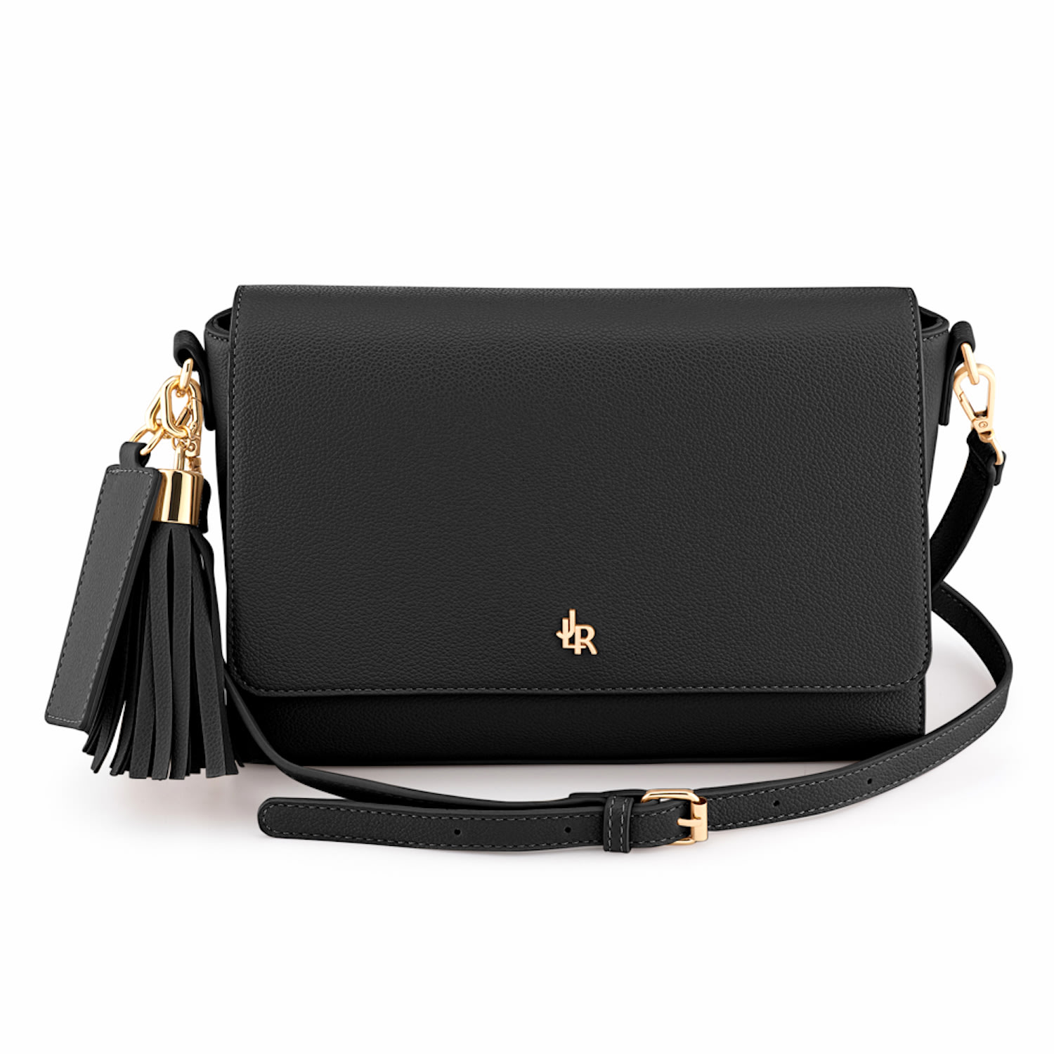 Women’s Brixton Maxi Crossbody Bag - Black Jlr London