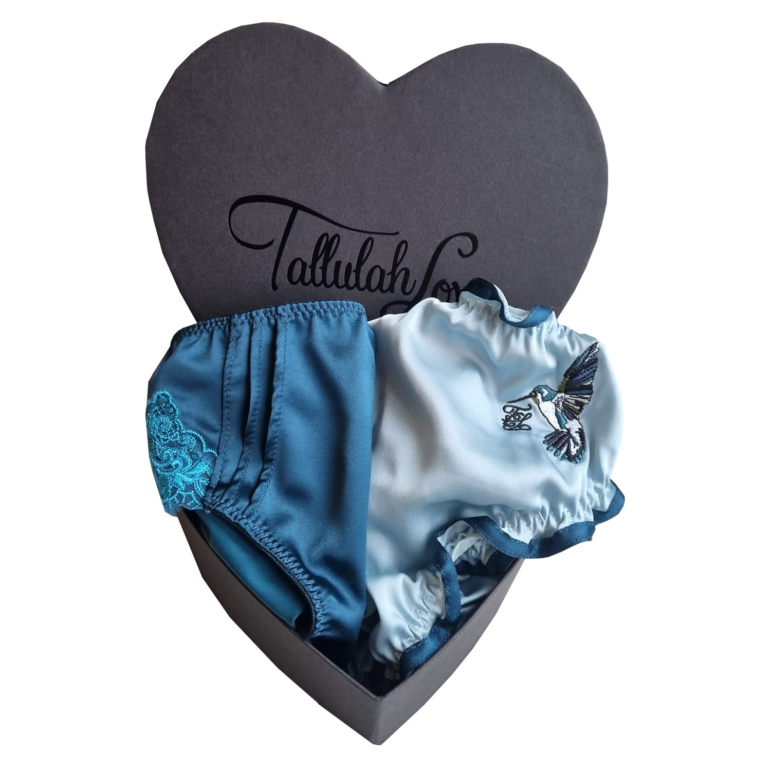 Women’s Blue Lovebirds Gift Set Large Tallulah Love