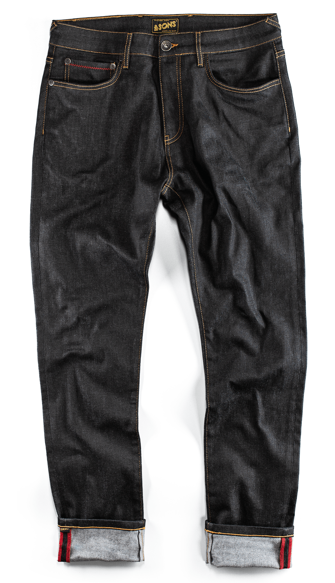 &sons Trading Co Men's Brandon Jeans Charcoal In Black