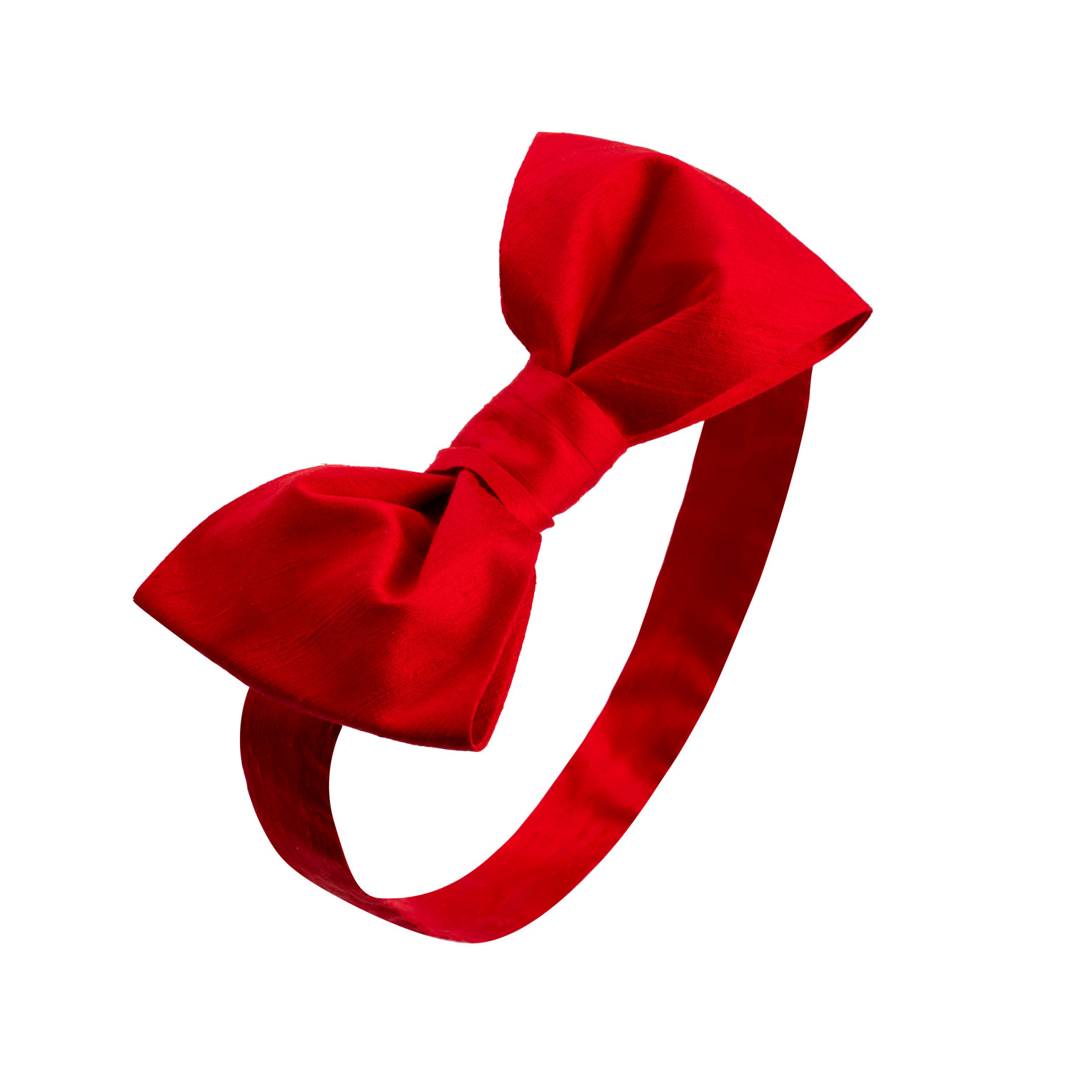 Sibi Hats Women's Bissi Red Silk Bow Headband In Red
