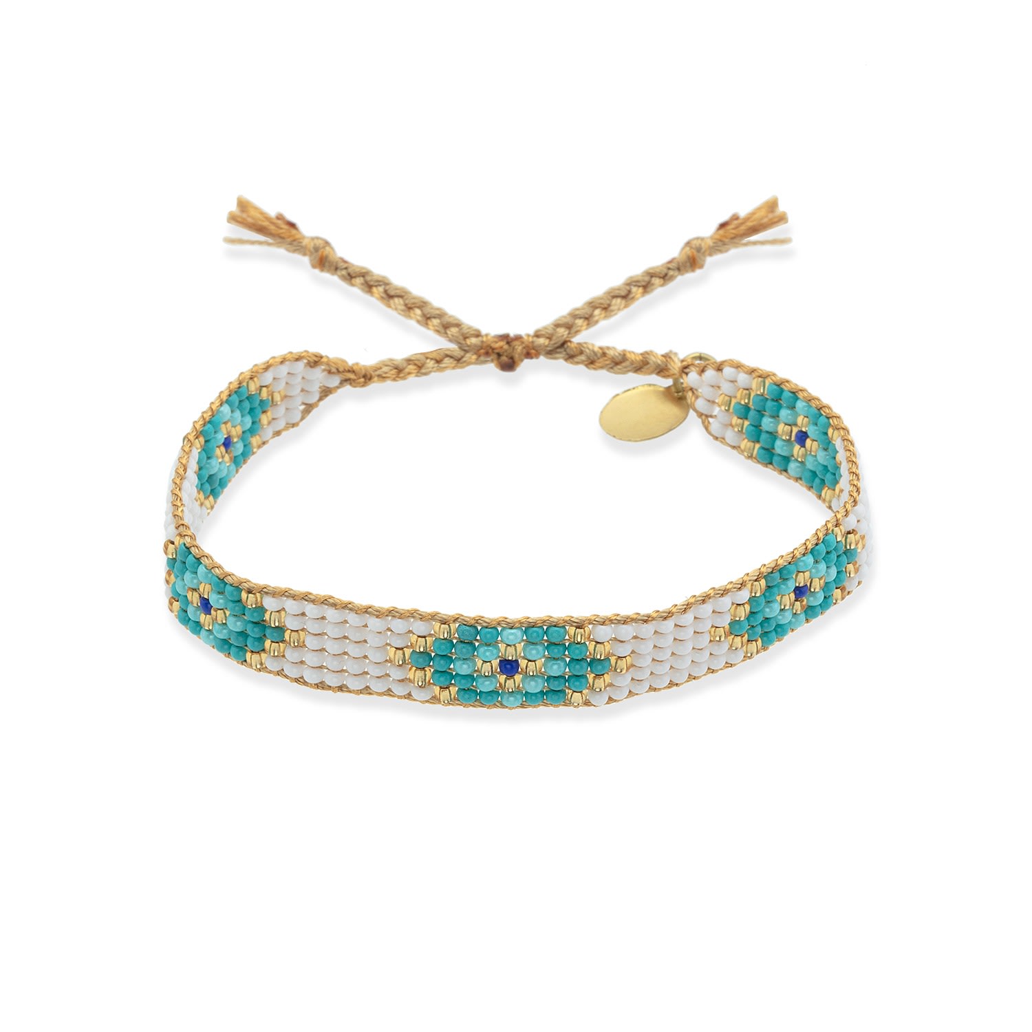 Milou Jewelry Women's Harper Beaded Bracelet - White In White
